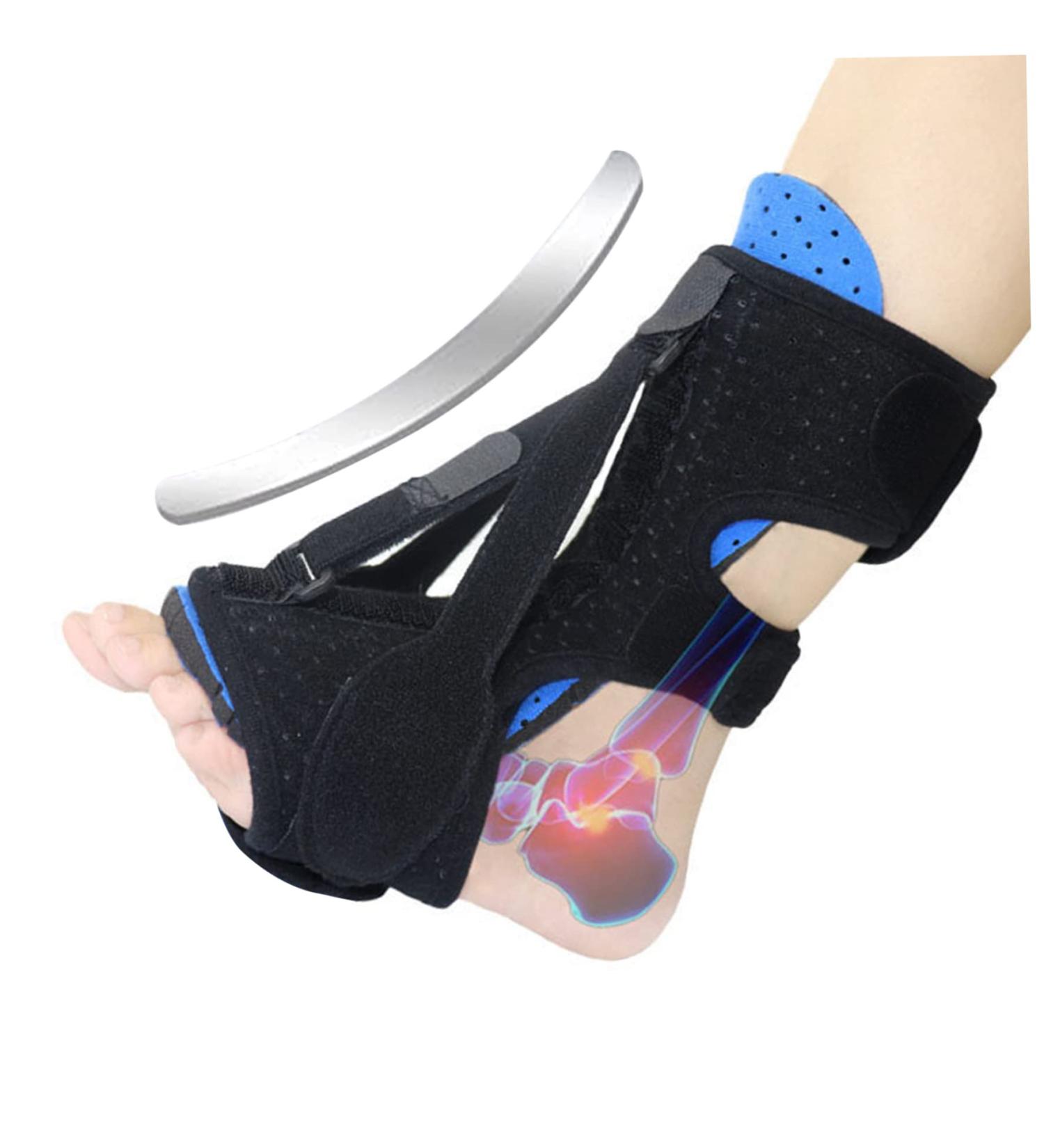 Plantar Fasciitis Night Splint | Foot Drop & Achilles Tendonitis Relief Brace | Ankle Support for Heel Pain - Buy Online on GoSupps.com