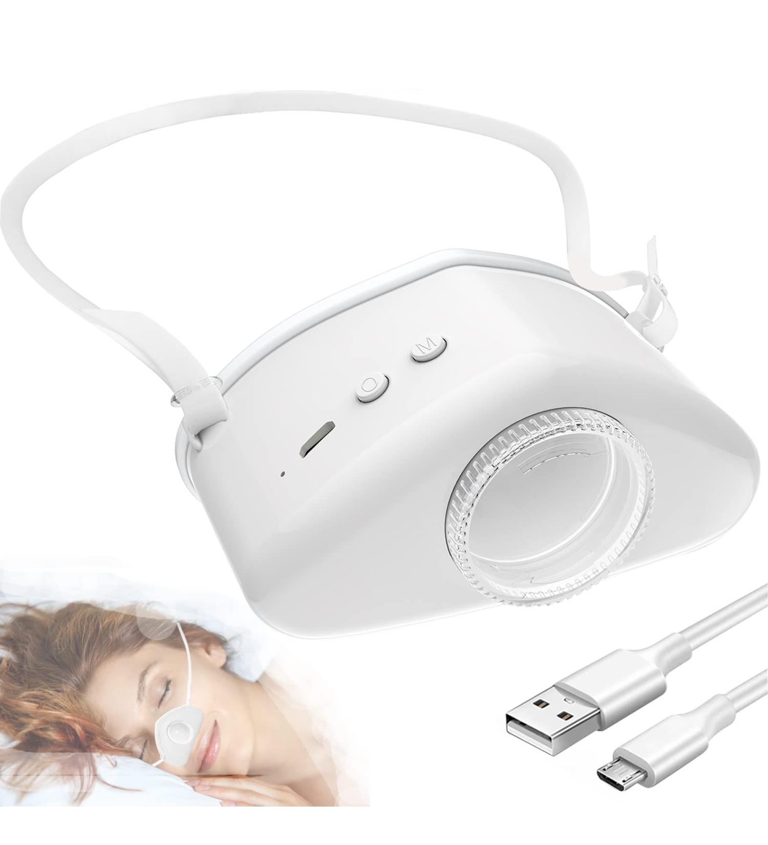 2021 Anti-Snoring Solution: 4-in-1 Atomization Device for Sleep Apnea - Adjustable Wind Force for Comfortable Sleep - White - Buy Online on GoSupps.com
