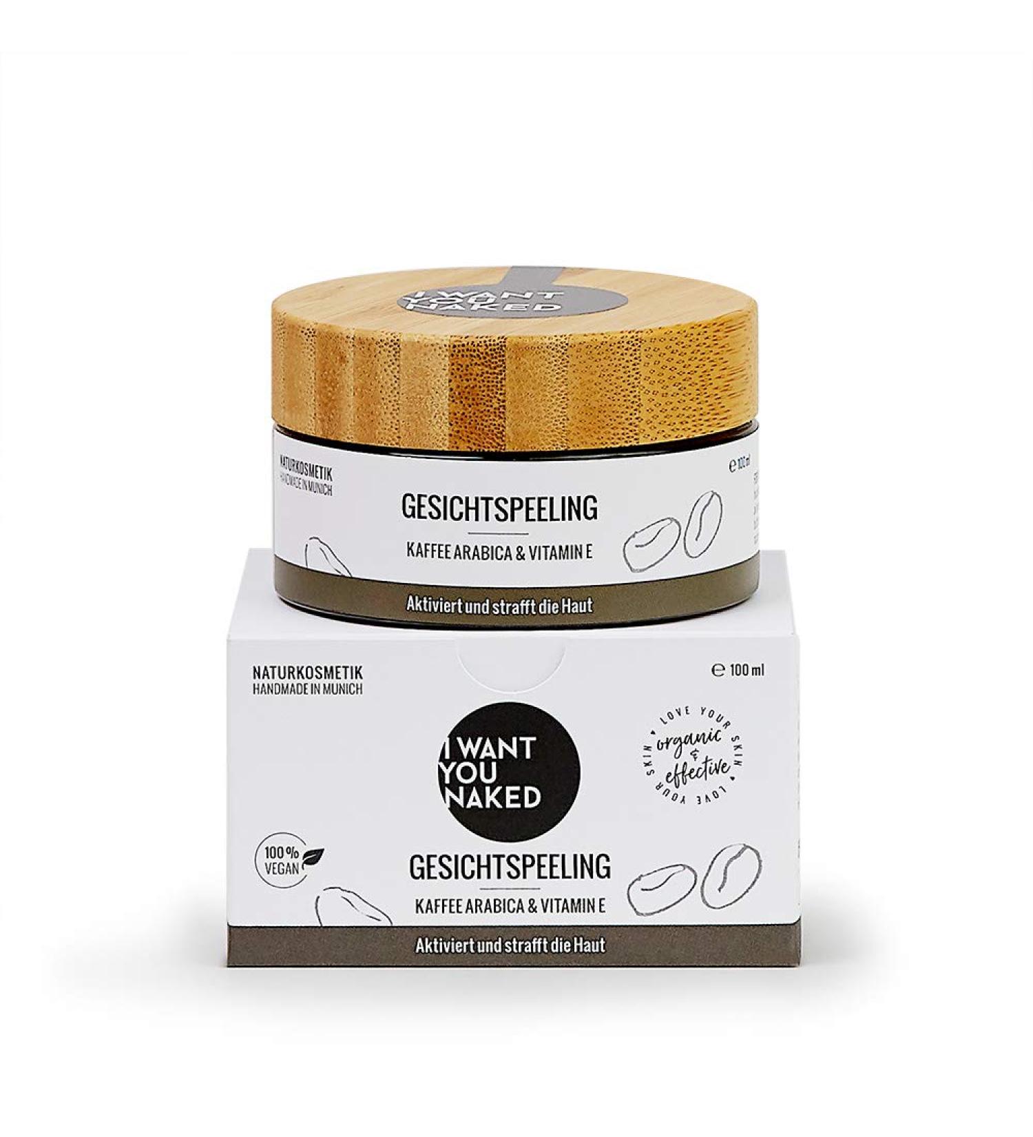 Buy Coffee Arabica Facial Scrub with Vitamin E Revitalizing Peeling Mask for Smooth Firm Skin | Best International Shipping - Buy Online on GoSupps.com