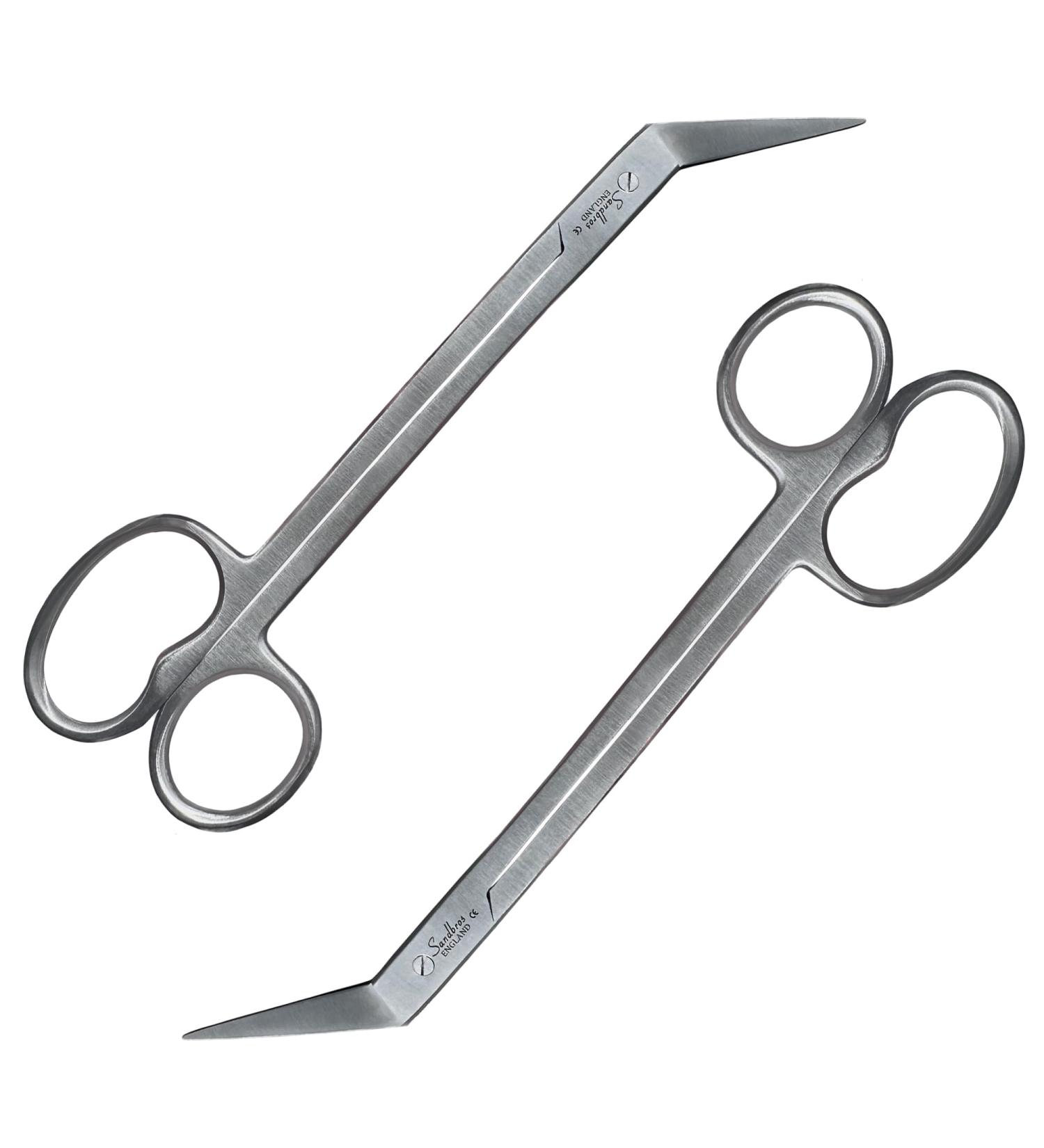 2X SANDBROS 7.5 INCH Toe Nail Clippers Scissors Long Reach Large Handled Chiropody Thick Heavy Duty K7 - Buy Online on GoSupps.com