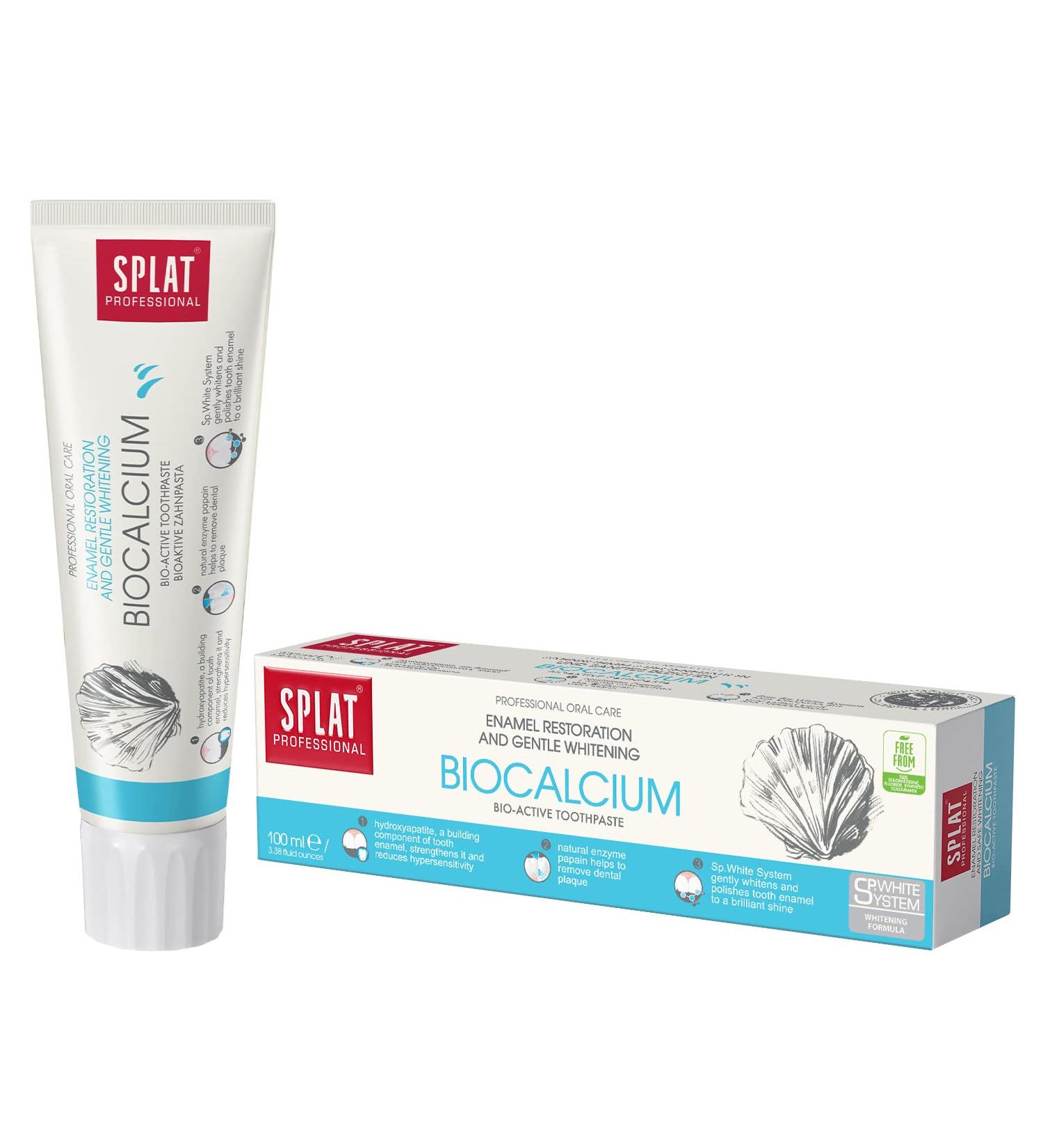 Splat Professional Series Toothpaste | Bioactive Calcium Enamel Restoration | Sensitivity Reduction - Buy Online on GoSupps.com