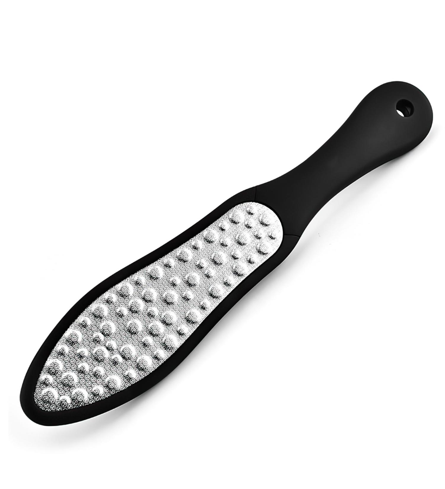 Bare Foot File Foot Files for Hard Skin Premium Foot File Double-Sided Portable Pedicure Rasp Tool for Both Wet and Dry Feet Black - Buy Online on GoSupps.com