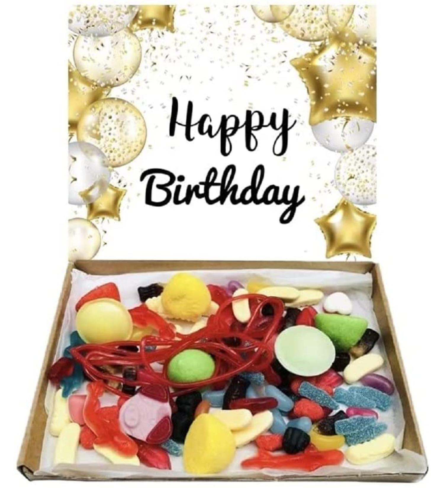 Happy Birthday Gift Pick n Mix 300 G Sweet Selection Box Sweet Hamper Great for all ages 13th 16th 18th 21st 30th 40th 50th 60th - Buy Online on GoSupps.com