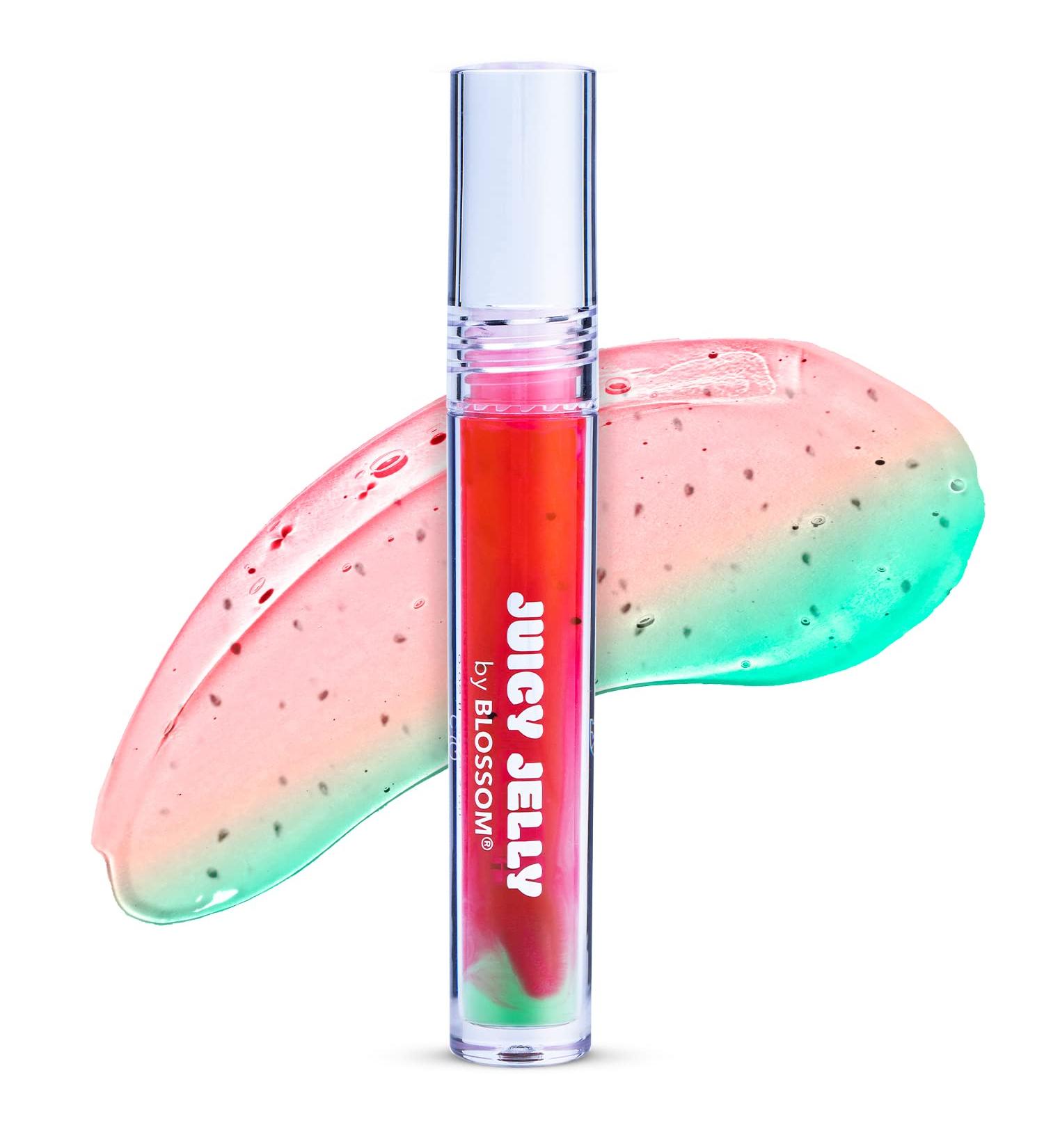 Blossom Juicy Jelly Watermelon Lip Oil - Moisturizing Fruit Flavored Nourishing Care 0.09 fl oz - Buy Online on GoSupps.com