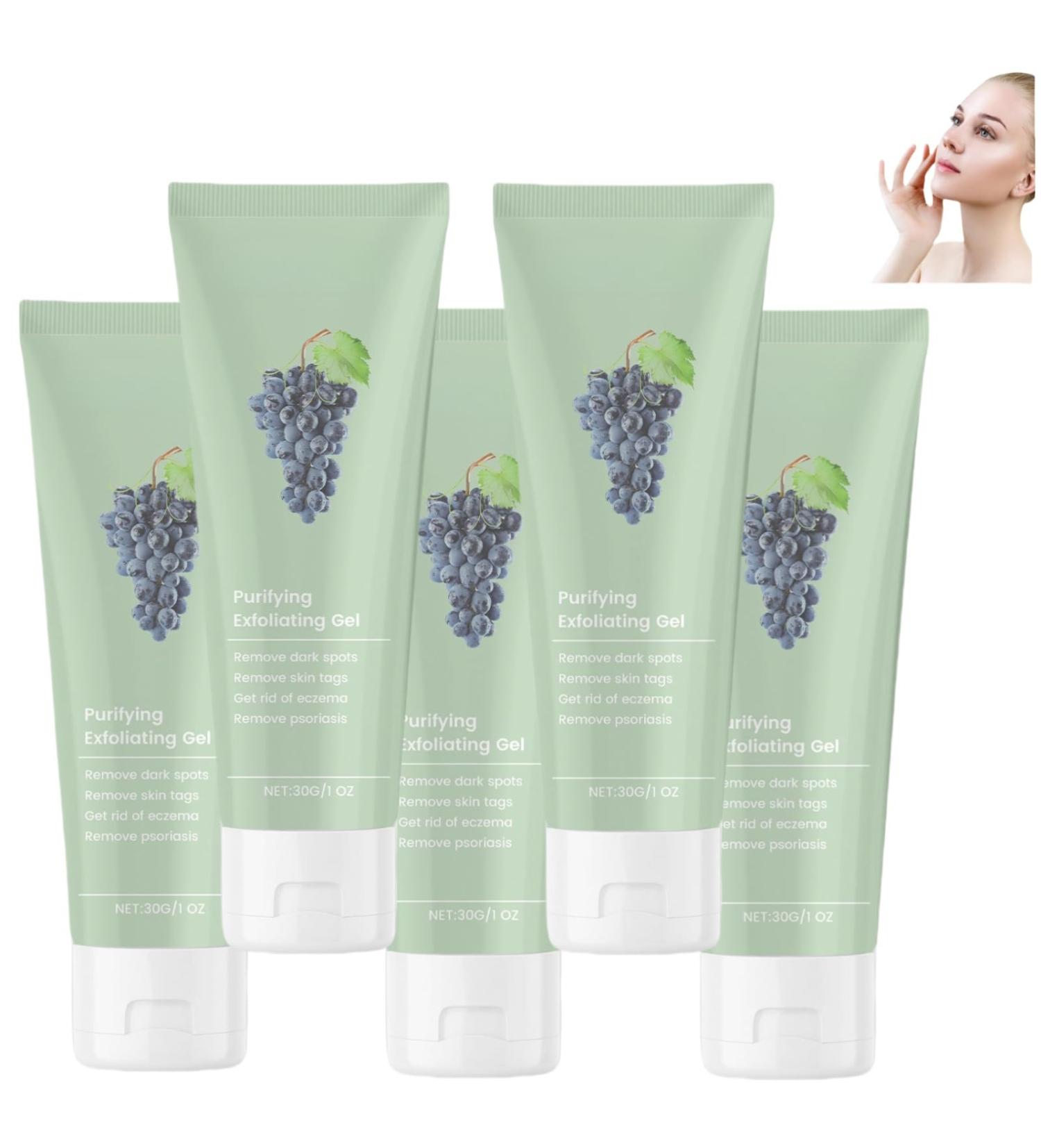 KUANGFEI Cleansing peeling gel mild peeling deep cleansing peeling gel for face and body suitable for men and women - Buy Online on GoSupps.com