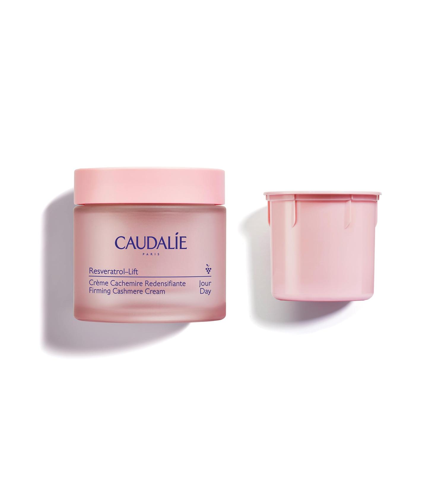 Caudalie Resveratrol-Lift Retinol Alternative Firming Cashmere Cream and Refill Pod - 50 mL Cream & 50 mL Refill Pod - Buy Online on GoSupps.com