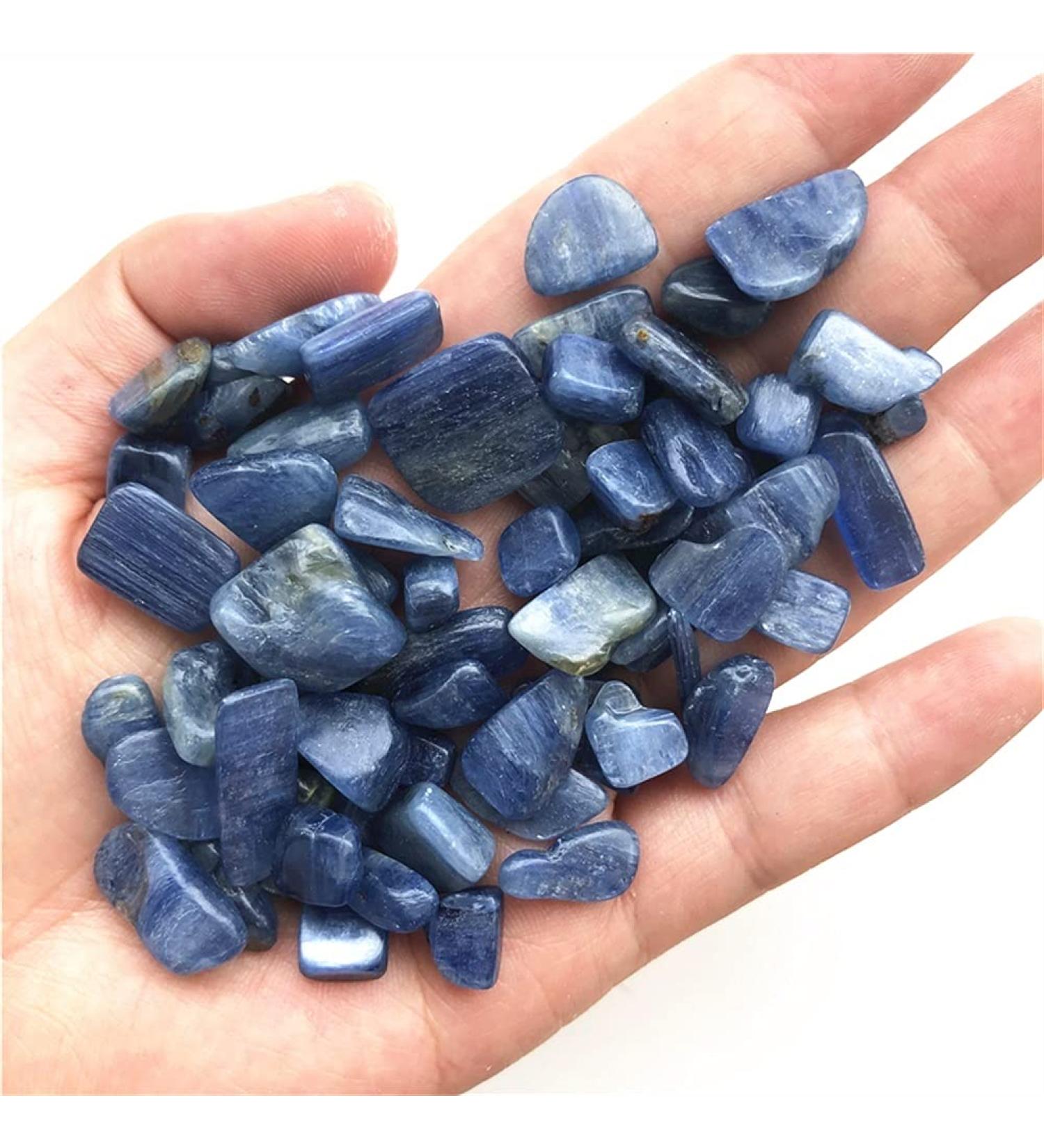 50g Natural Rough Blue Kyanite Crystal Stone Specimen Stone Natural Stone Crystal Full of Texture - Buy Online on GoSupps.com