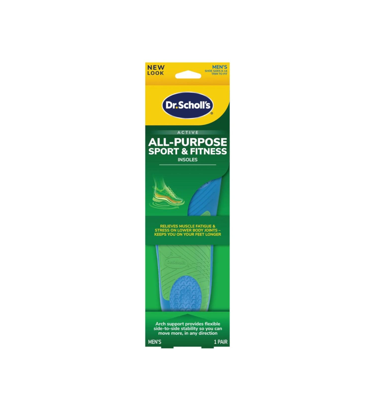 Dr. Scholl's Massaging Gel Sport Replacement Insoles for Men (Sizes 8-13) - Ultimate Comfort & Support - Buy Online on GoSupps.com