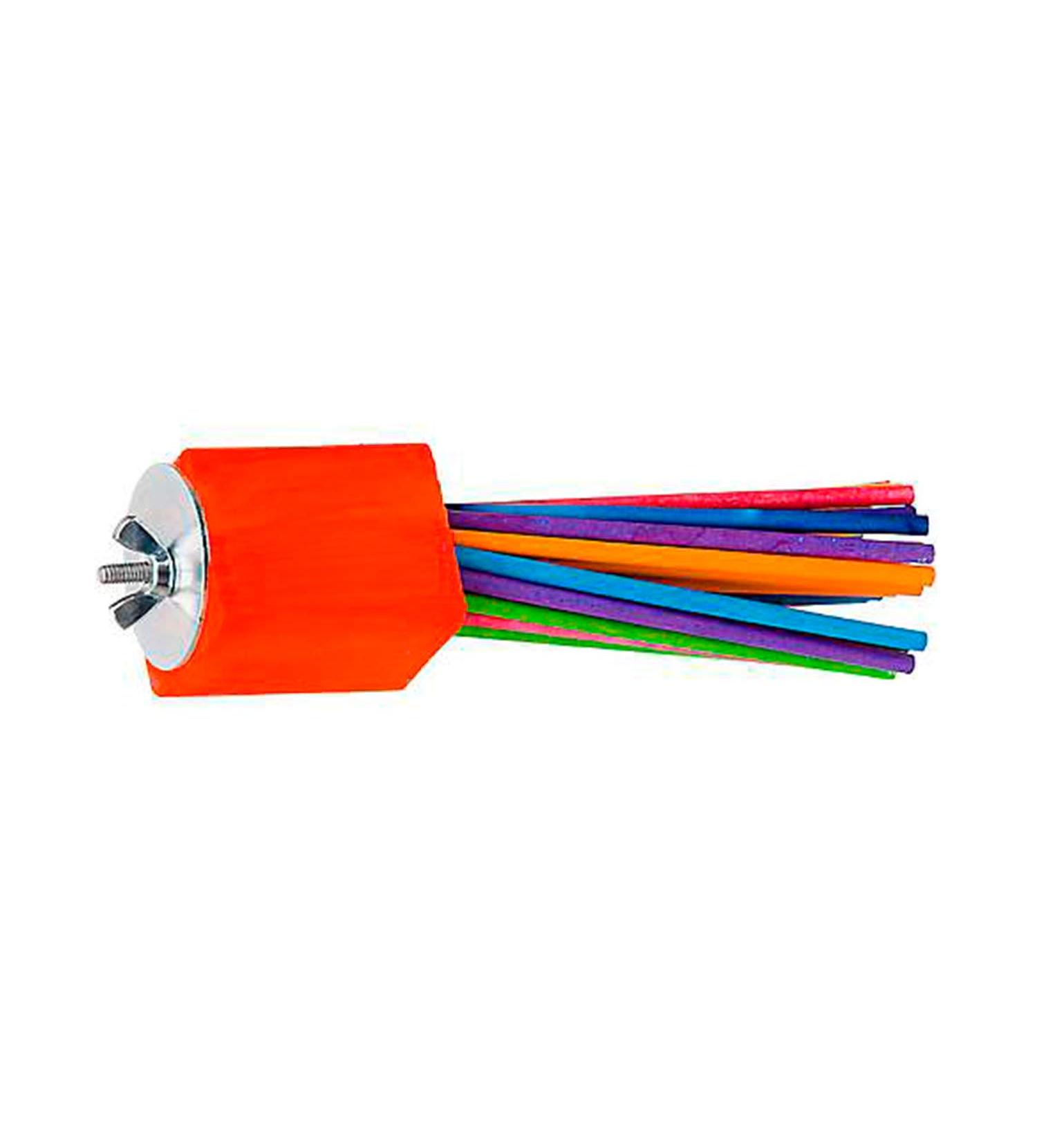 Super Bird Creations SB301 Chewable Paper Party Bird Toy - Large Size - Colorful Lollipop Sticks - 1 Pack - Buy Online on GoSupps.com