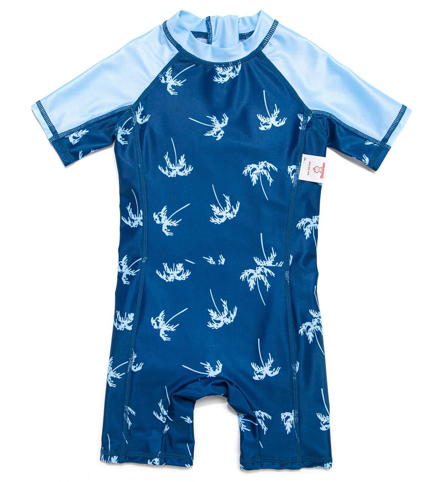 BONVERANO Baby Boys Swimsuit UPF 50+ Sun Protection 12-18 Months Blue Coco - Buy Online on GoSupps.com
