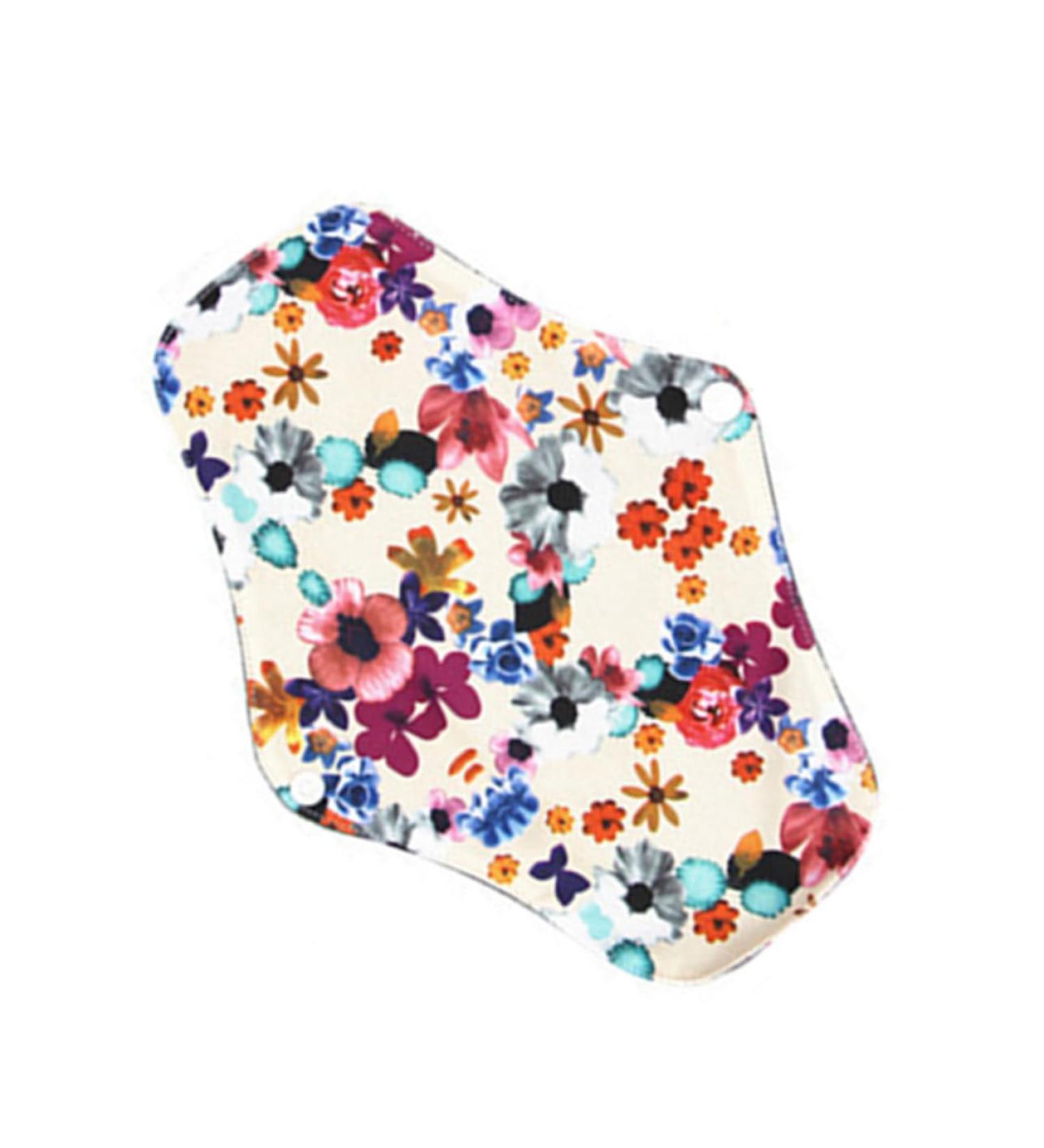 Mama Pads Cloth Towel - Washable & Reusable Menstrual Pad with Bamboo Charcoal Cotton - Portable Maternity Napkin - 1 Count - Buy Online on GoSupps.com