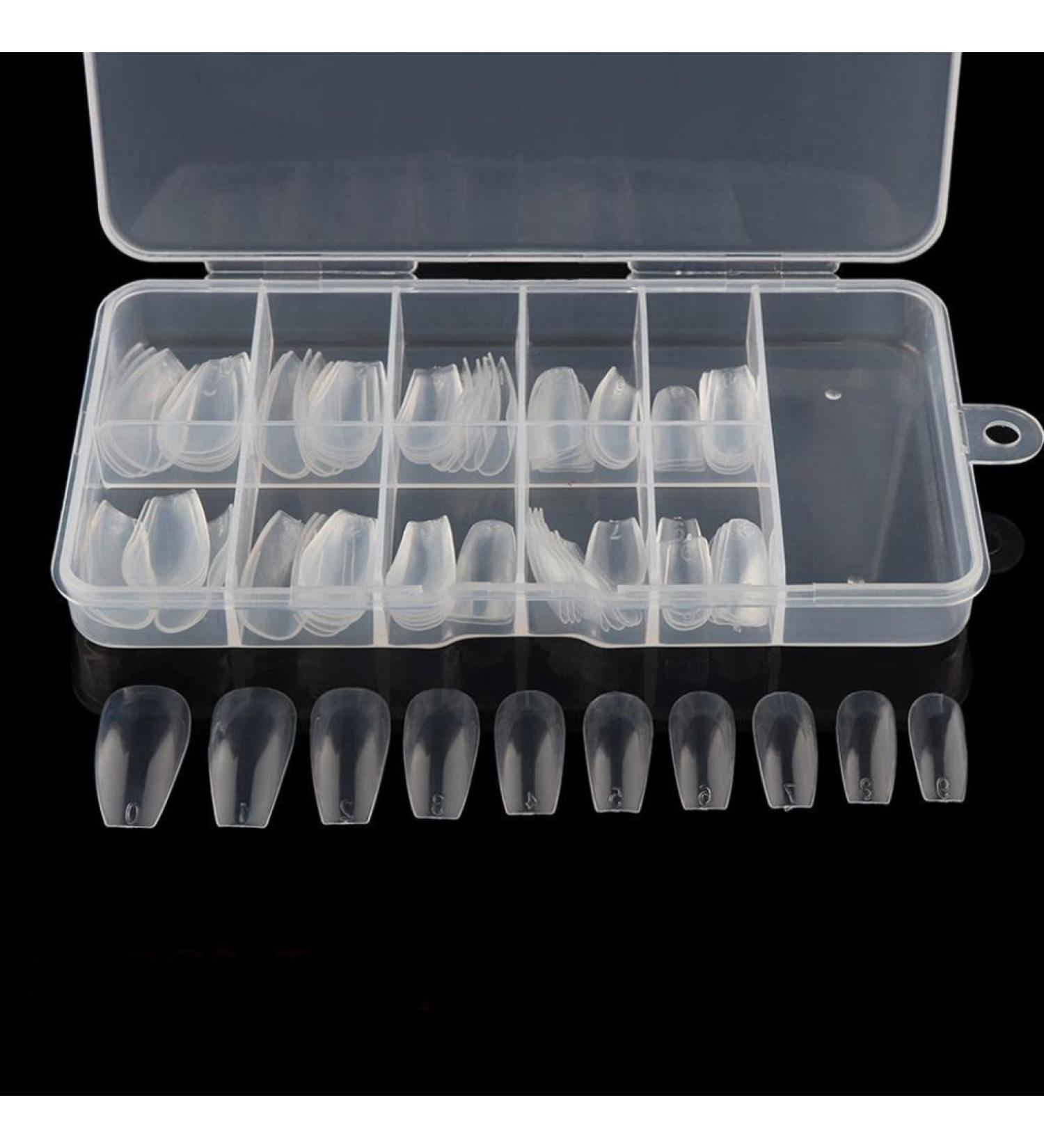 Livecity Long Coffin Full Cover False Nails | Easy Application Tool | International Shipping Available - Buy Online on GoSupps.com