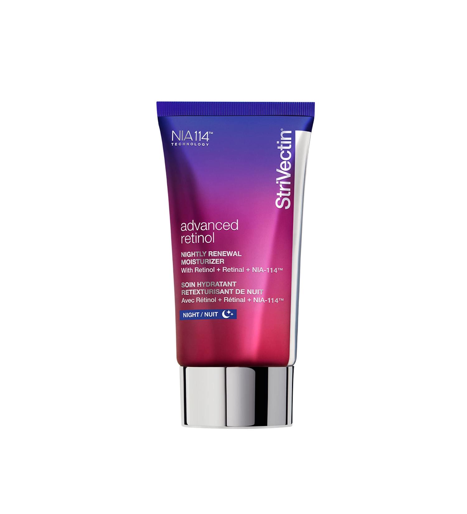 StriVectin Advanced Retinol Intensive Night Moisturizer - 1.7 oz | Improve Skin Elasticity for Firmer, Youthful Skin - Buy Online on GoSupps.com