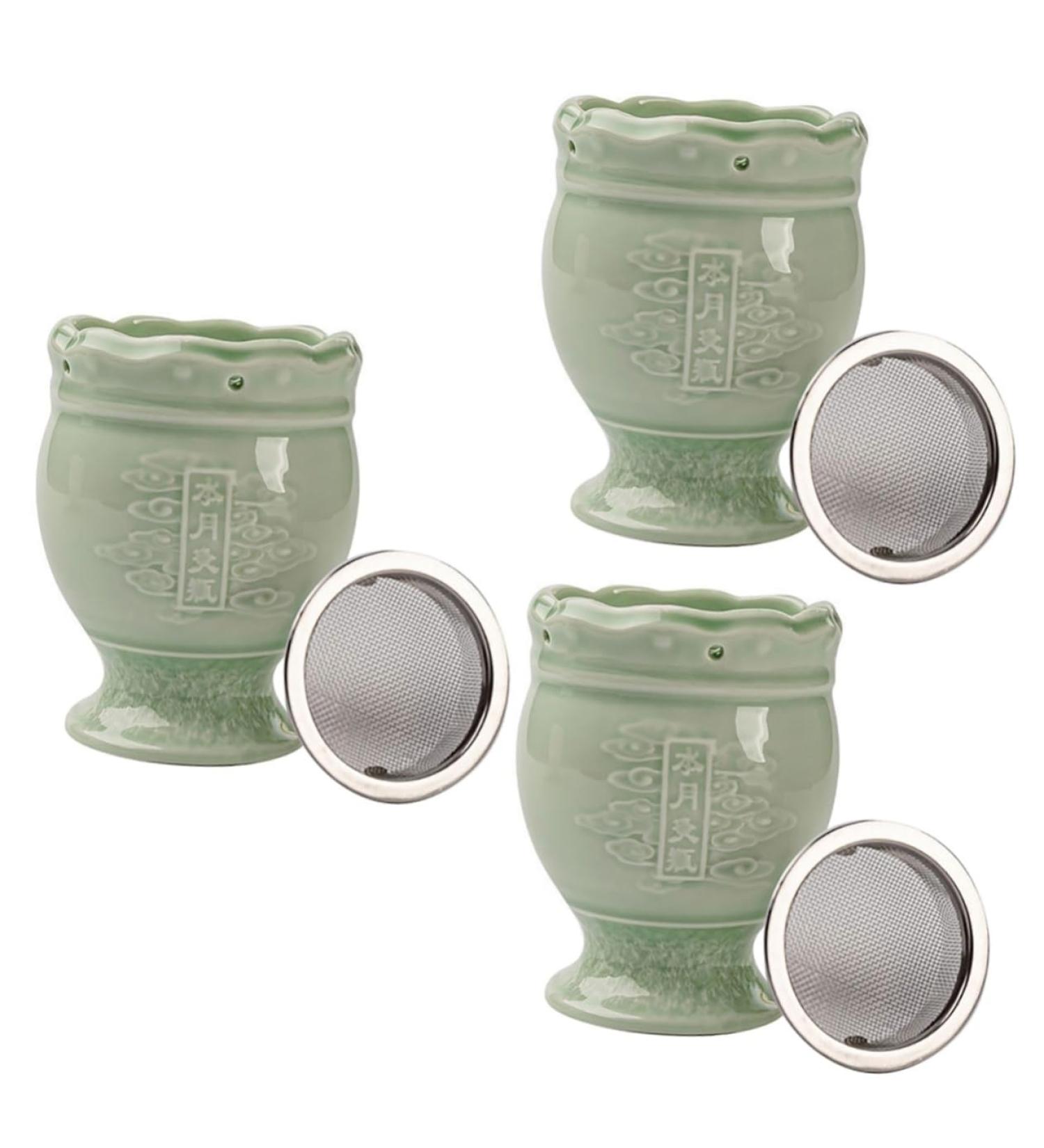 Gleavi 3 Sets Moxibustion Tools - Top Body MOXA Stick Holder & Gua Sha Cupping Device for Manual Back Massage & Facial Treatments - Buy Online on GoSupps.com