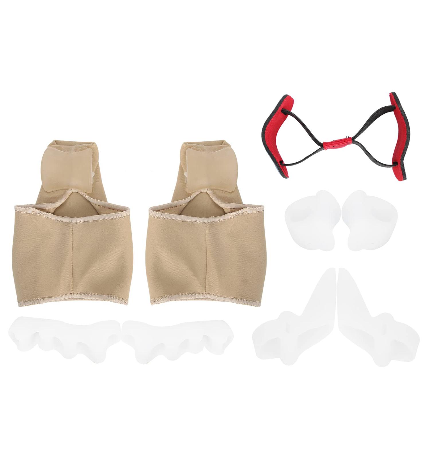 Hallux Valgus Correction - Bunion Relief 2-Hole Toe Separator | Waterproof & Heat Resistant - Buy Online on GoSupps.com