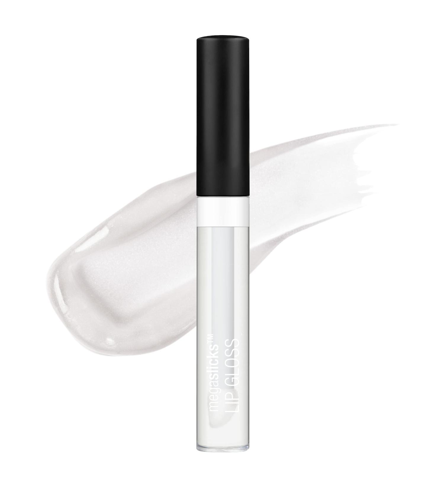 Wet n Wild MegaSlicks Lip Gloss Clear Crystal 0.60 Ounce - Long-Lasting Shine - Pack of 1 - Buy Online on GoSupps.com