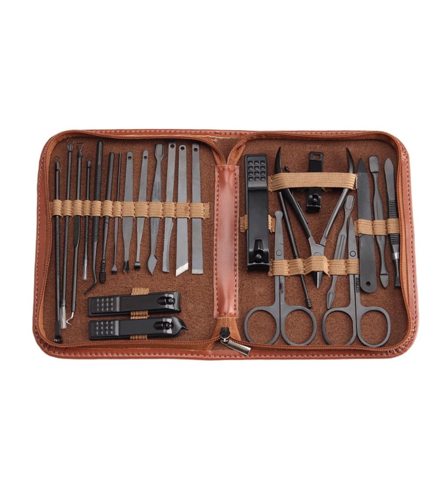 Nail Sets Nail Care Nail Clipper Tool Beauty Set Stainless Steel Nail Clippers Nail Clippers Full Set (Color : A Size : Light Grey)(D) D Light Grey - Buy Online on GoSupps.com