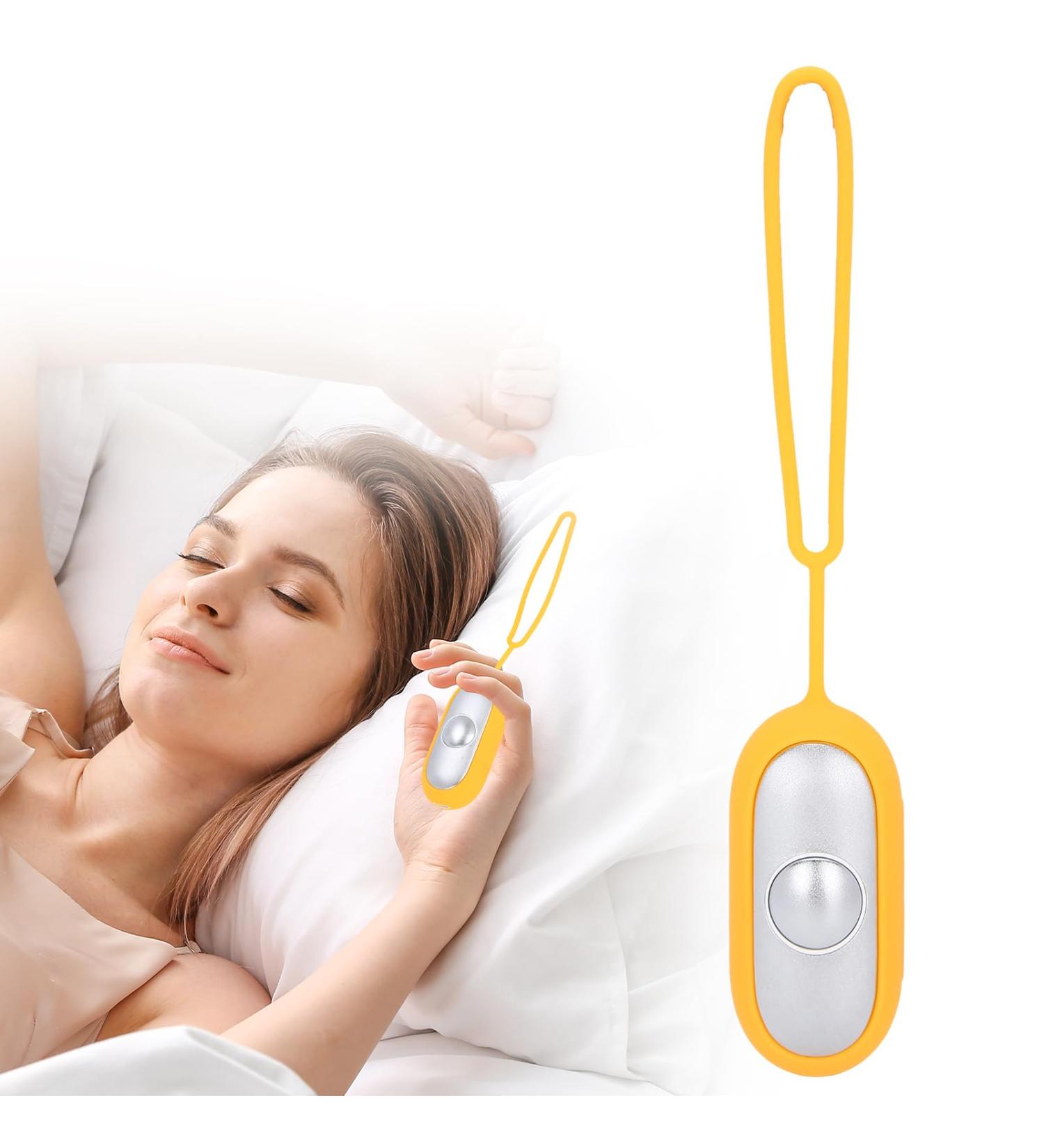 Sonew Handheld Sleep Aid - USB Microcurrent Device for Anxiety & Pressure Relief (Yellow) - International Shipping Available - Buy Online on GoSupps.com