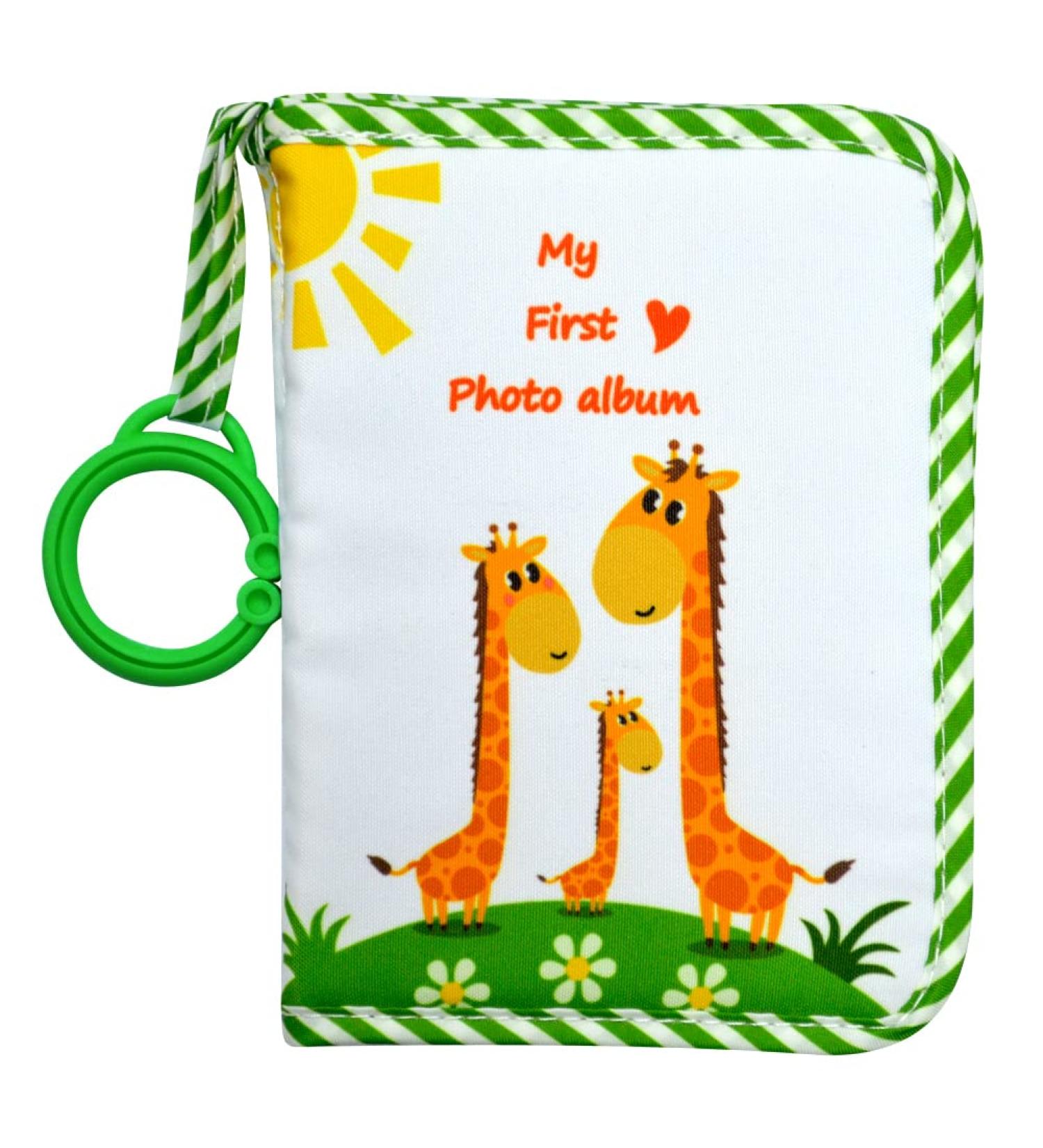 My First Family Album: Soft Cloth Photo Book for Babies - Green - Buy Online on GoSupps.com
