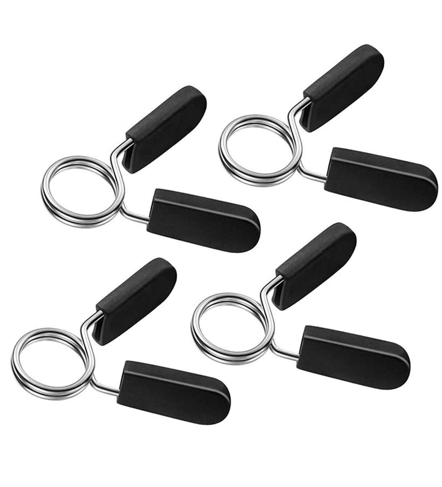 Wudqiji 25mm Dumbbell Clamps - Set of 4 Heavy-Duty Spring Closures for Weight Lifting & Exercise | Universal Fit 28mm - Buy Online on GoSupps.com