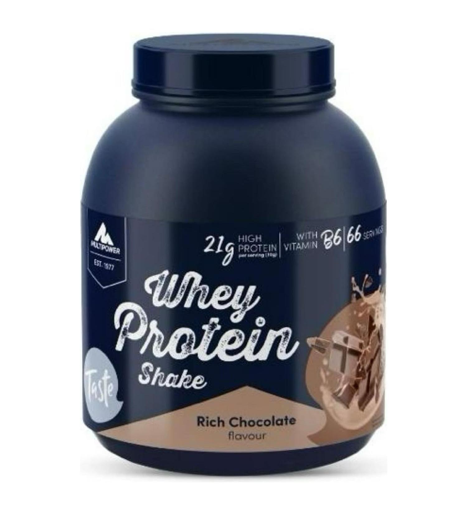 Multipower Whey Protein Shake 2000g - Chocolate Flavor | Buy Internationally Online - Buy Online on GoSupps.com