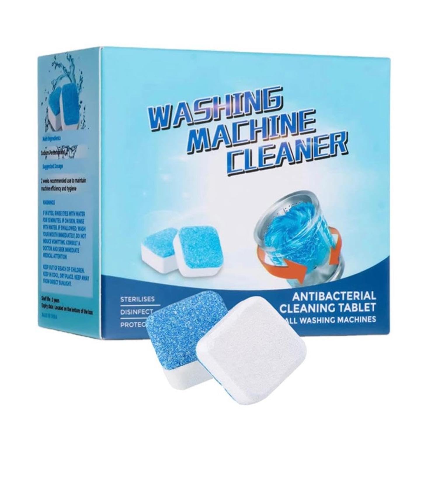 Washing Machine Cleaner Descaler Tablets - Eco-Friendly Deep Clean for HE Front Loader & Top Load Washer (30 count) - Septic Safe Deodorizer - Buy Online on GoSupps.com