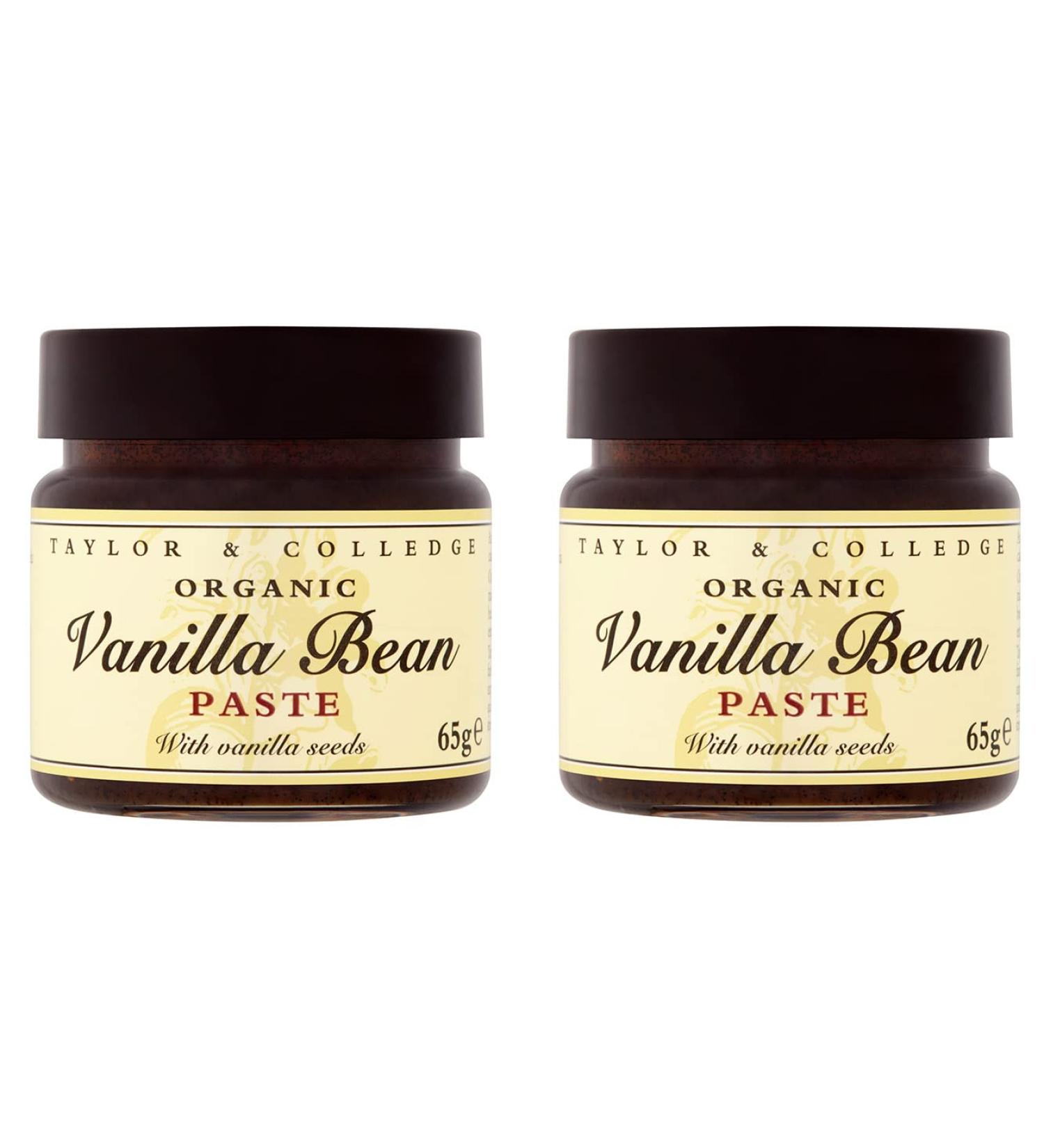 Taylor & Colledge Vanilla Bean Paste 2 x 65g - Pure and Natural Flavor Enhancer - Buy Online on GoSupps.com