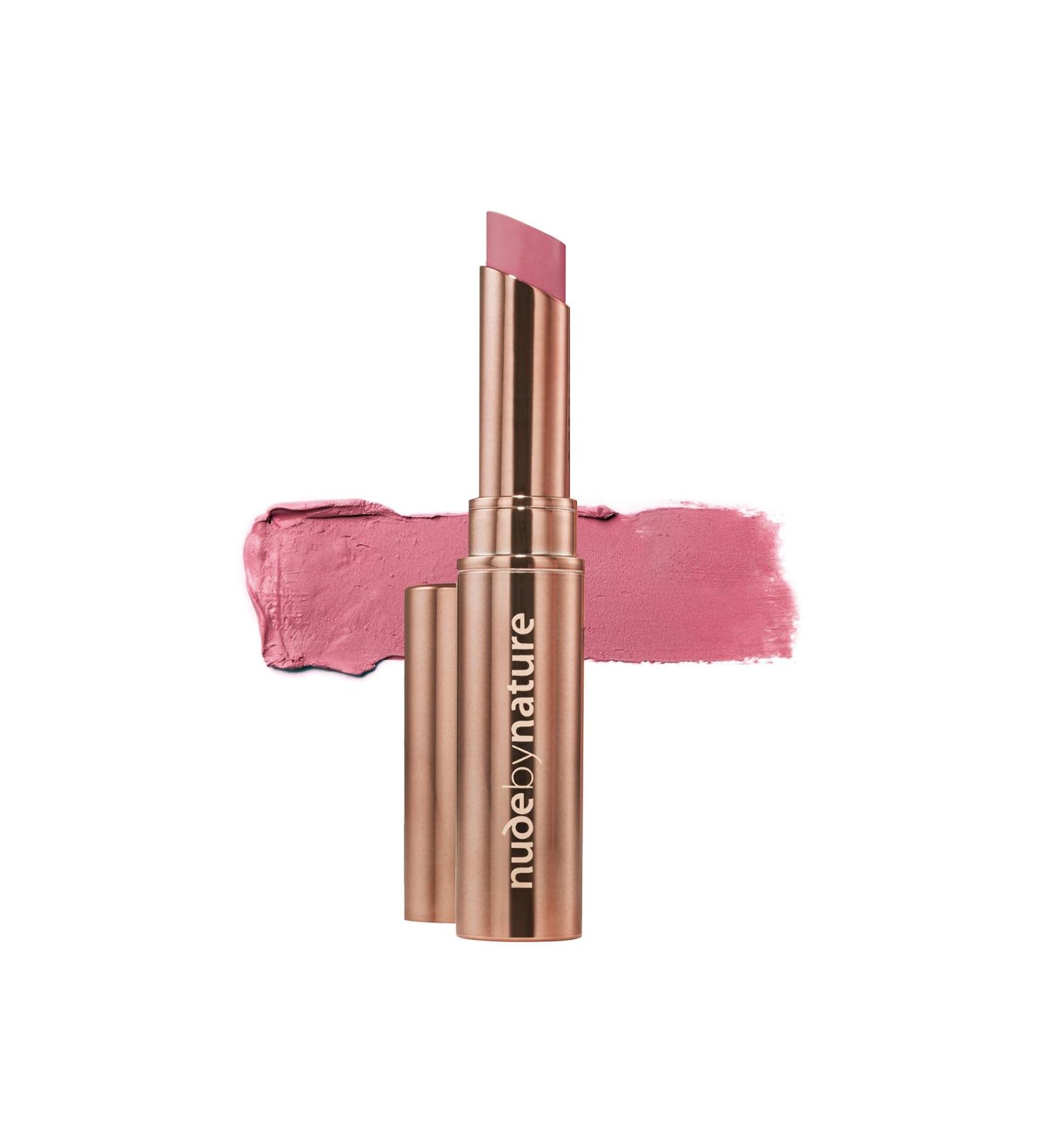 Nude by Nature Creamy Matte Lipstick 06 Coral Rose