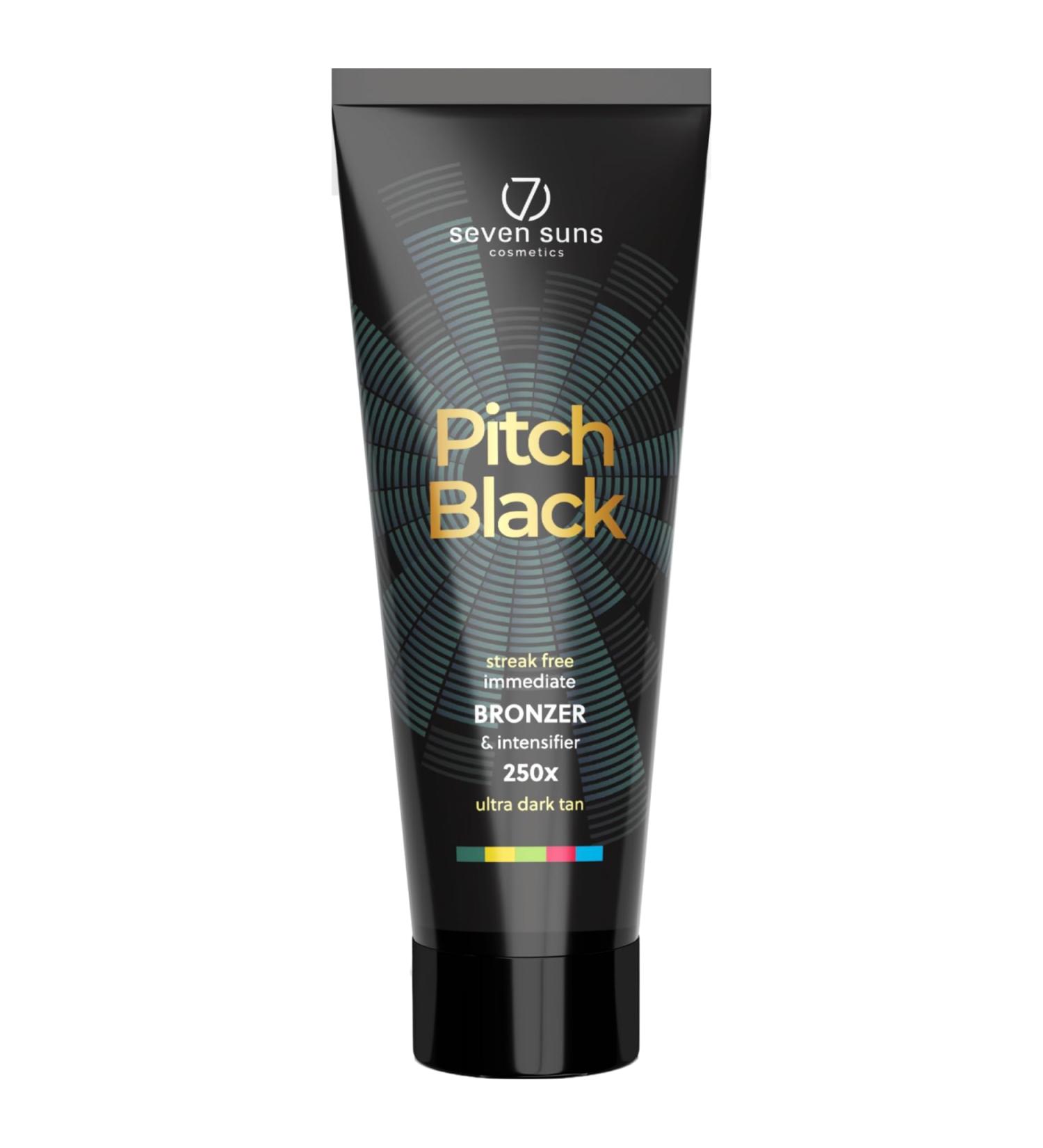 7Suns Pitch Black Ultra Dark Bronzer 250 ml - Buy Online on GoSupps.com