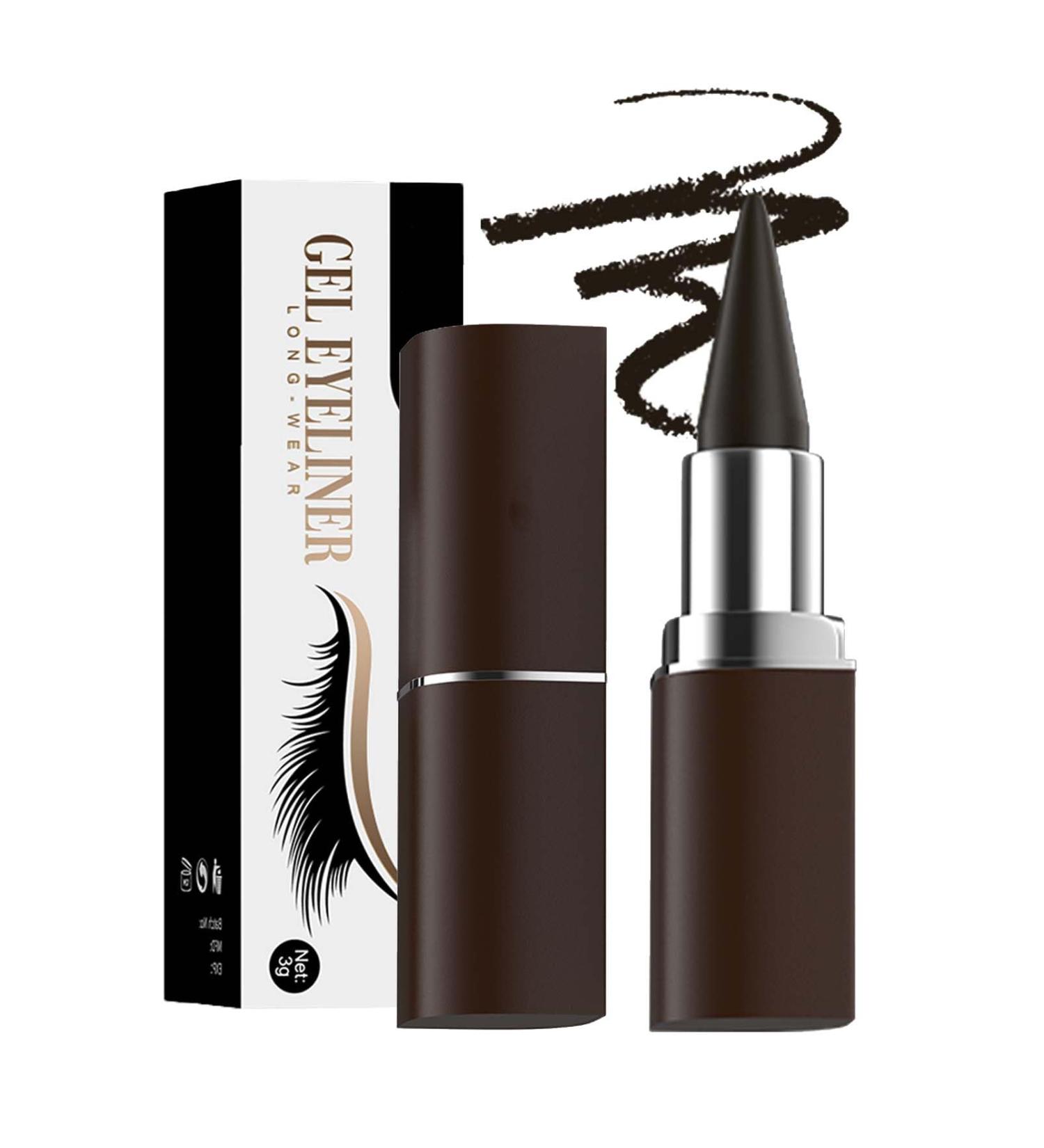  EONFAVE EONFAVE Kaja Eyeliner Matte Gel Crayon Black Waterproof Quick Drying and Smudge-Resistant Long-Lasting Daily Eye Makeup (04 Black) - Buy Online on GoSupps.com