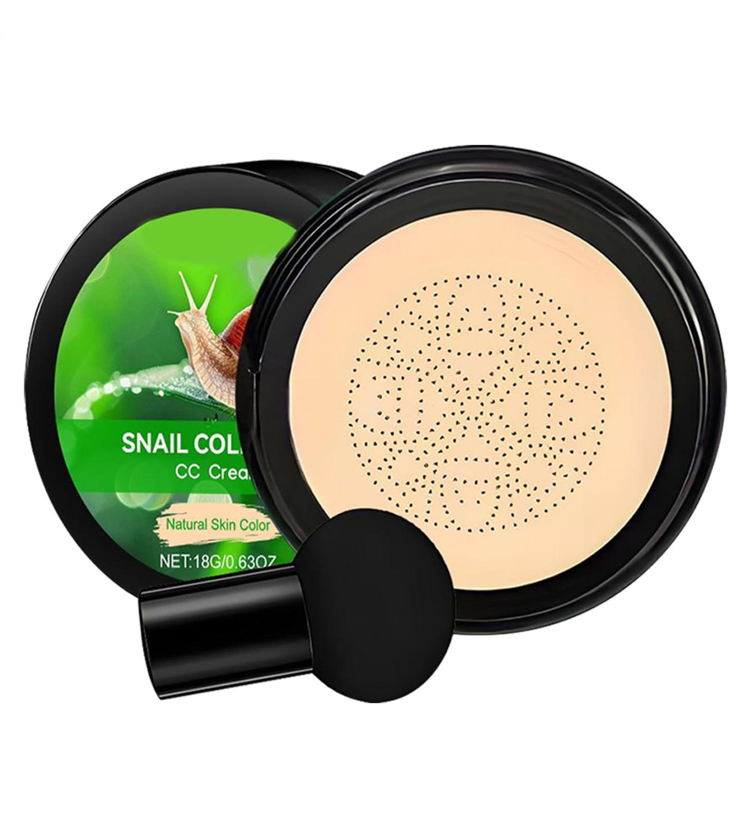 High Coverage Foundation - Moisturizing Concealer | CC Water Resistant Luminous Cream with Air Cushion and Seborrhea Control for Quick Makeup - Buy Online on GoSupps.com