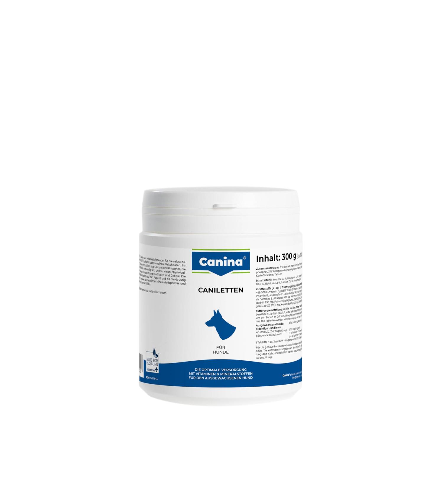 Canina Pharma Caniletten 300g - Buy Online on GoSupps.com