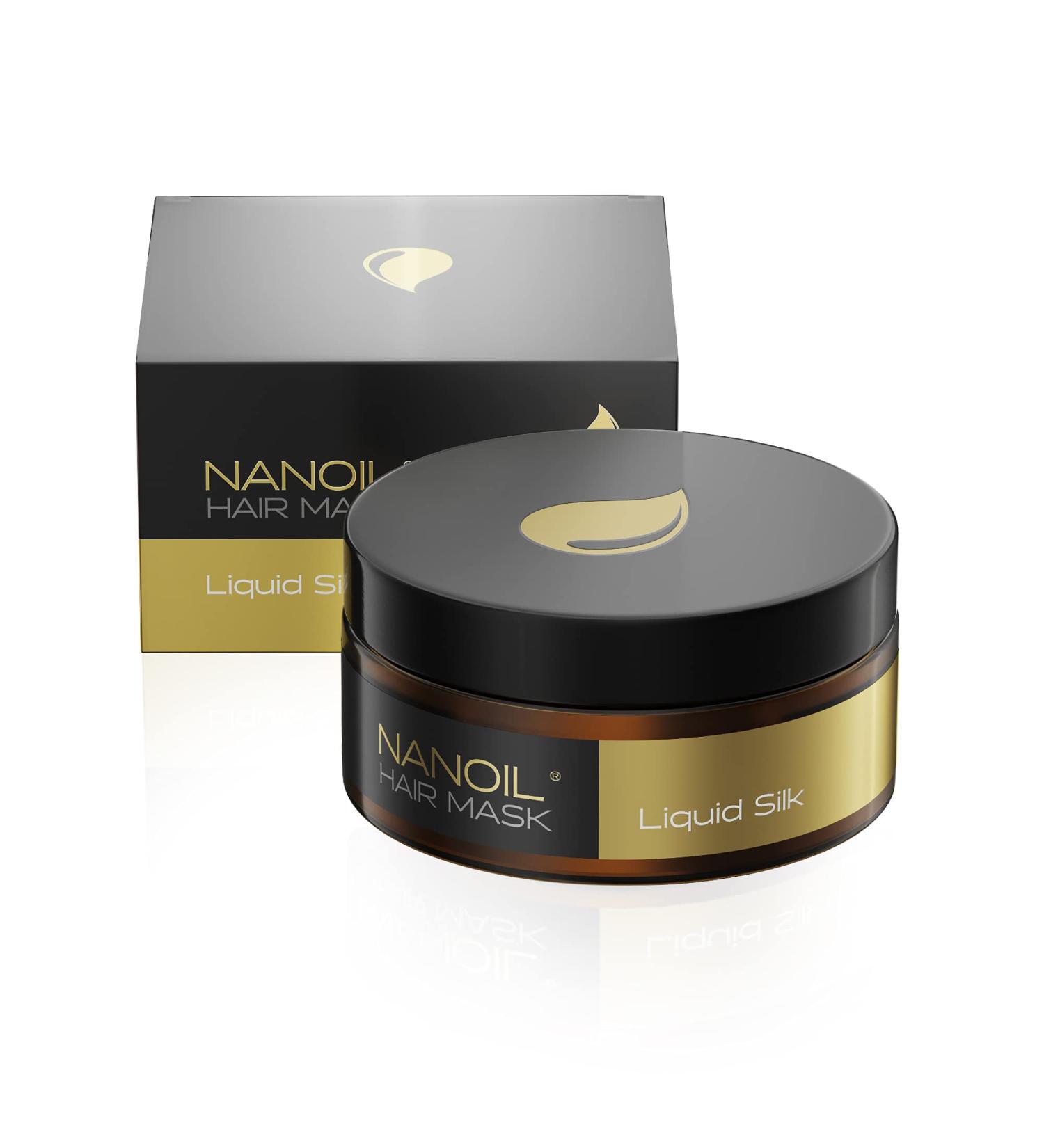 Liquid Silk Hair Mask 300ml - Regenerate Hair Enhance Shine & Elasticity | International Shipping Available - Buy Online on GoSupps.com