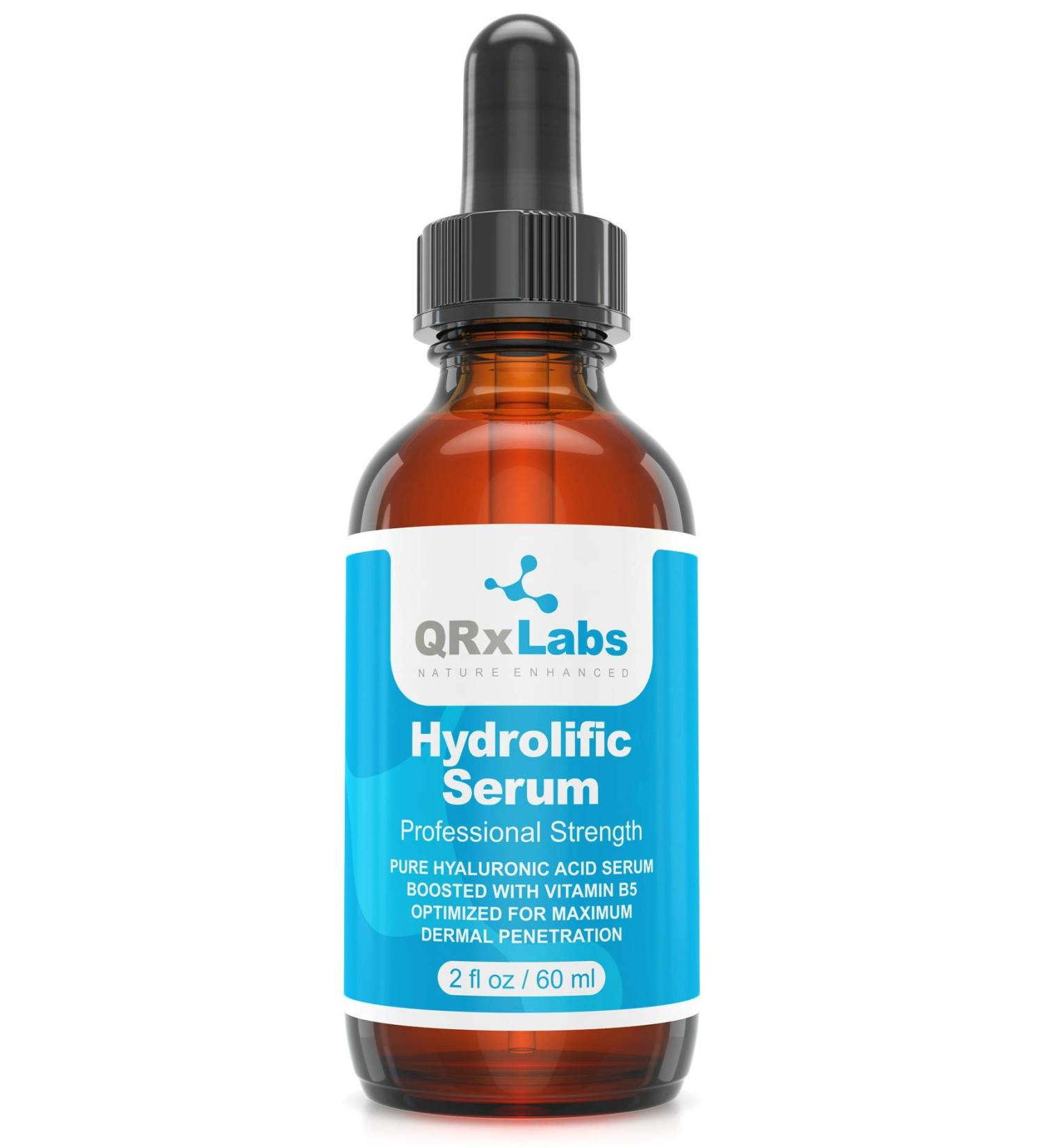 Hydrolific Serum - Ultra Pure Hyaluronic Acid with Vitamin B5 for Deep Hydration (2 oz) | Best Skin Moisturizing Serum - Buy Online on GoSupps.com