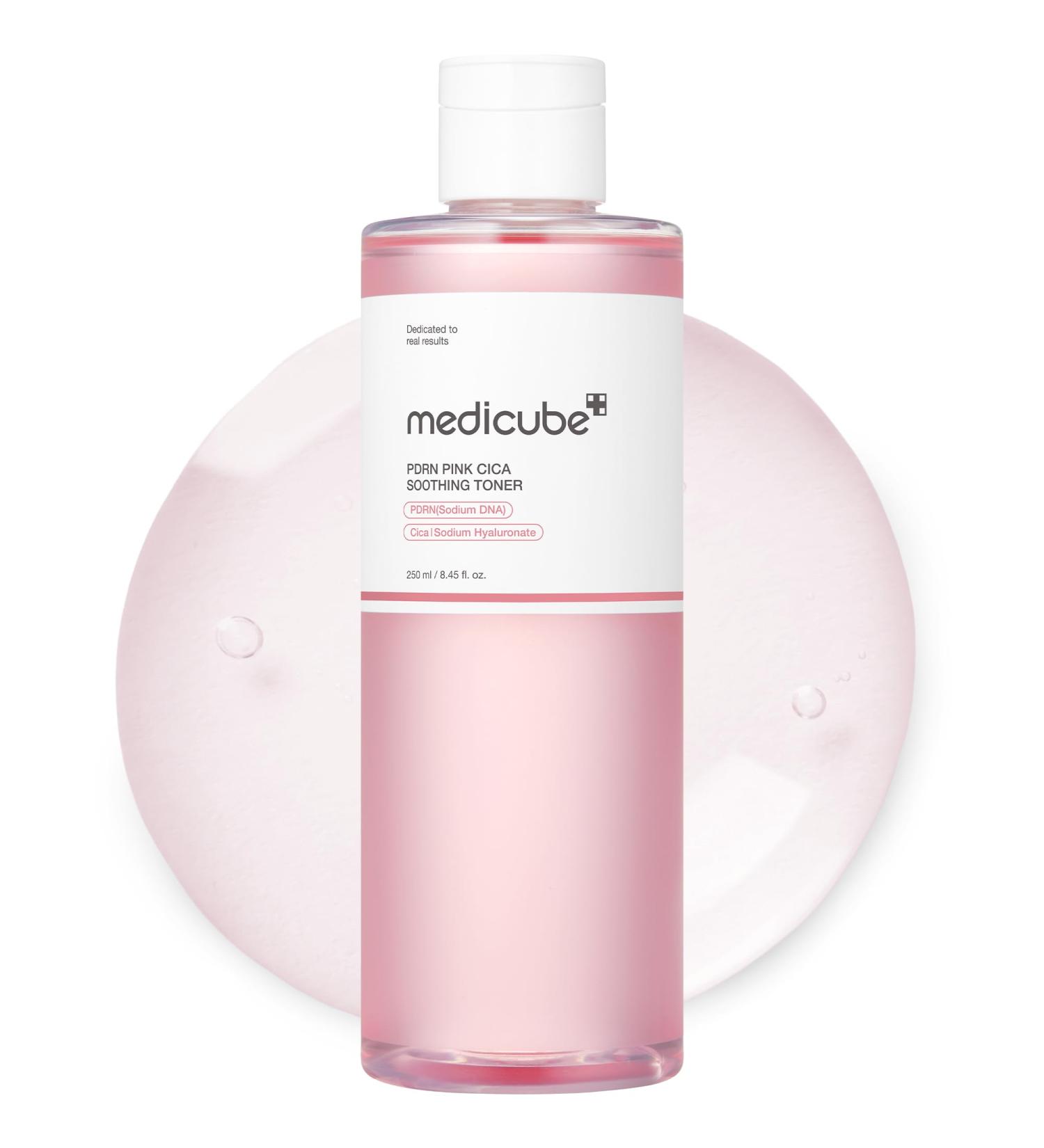 medicube El T nico Calmante Salmon Dna Pdrn Pink Cica Es Rosado Que Estimula Calma La Piel (250 Ml/ 8 45 Onzas L quidas) (Oz.) T ner Pept dico - Buy Online on GoSupps.com