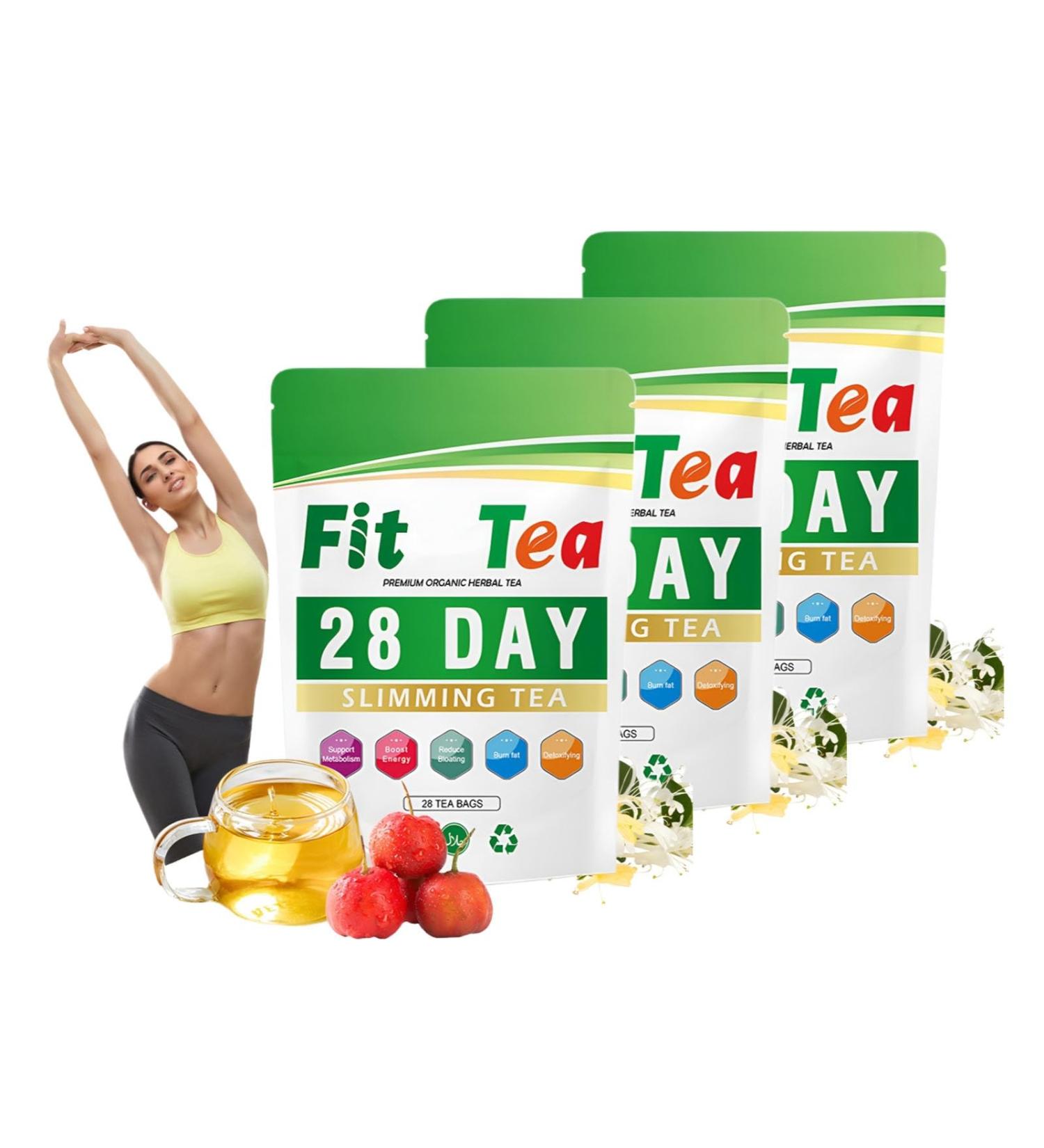 Th Minceur D tox De 28 Jours - Tisane Naturelle For Le M tabolisme Des Graisses Et Le Soutien Calorique(3PC) - Buy Online on GoSupps.com