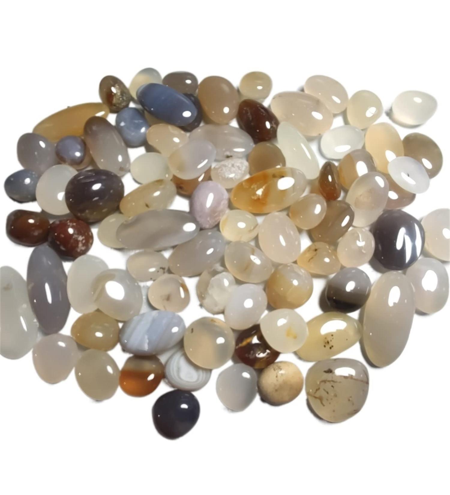 Crystal Rough 1pc/50-100g Natural Agate Polished Specimens Raw Gemstone Body Collection Gift Decorations Ornaments Stone (Color : 100g Size : 10-30mm) 10-30mm 100g - Buy Online on GoSupps.com