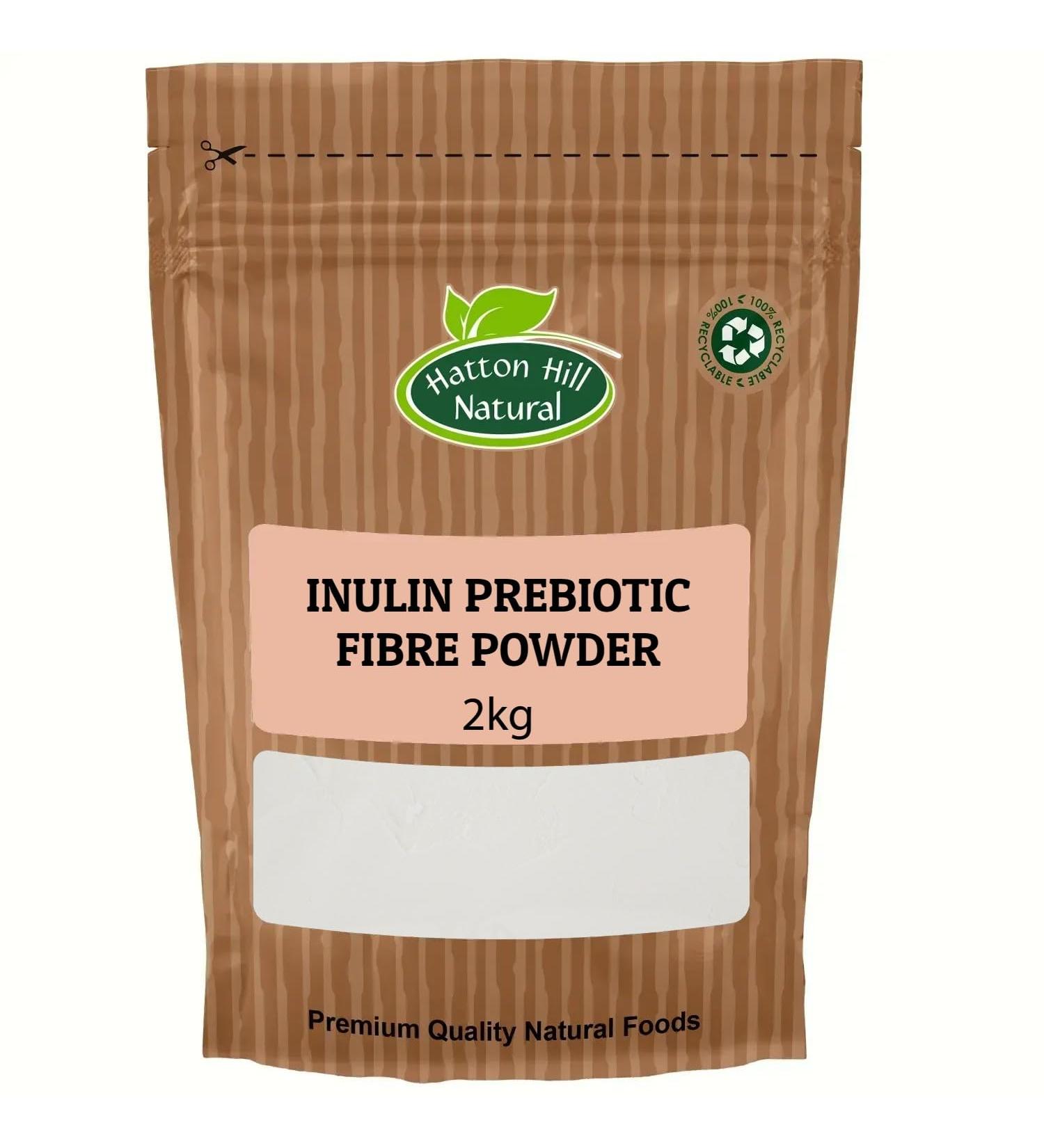 Inulin Prebiotic Fibre Powder 2kg by Hatton Hill