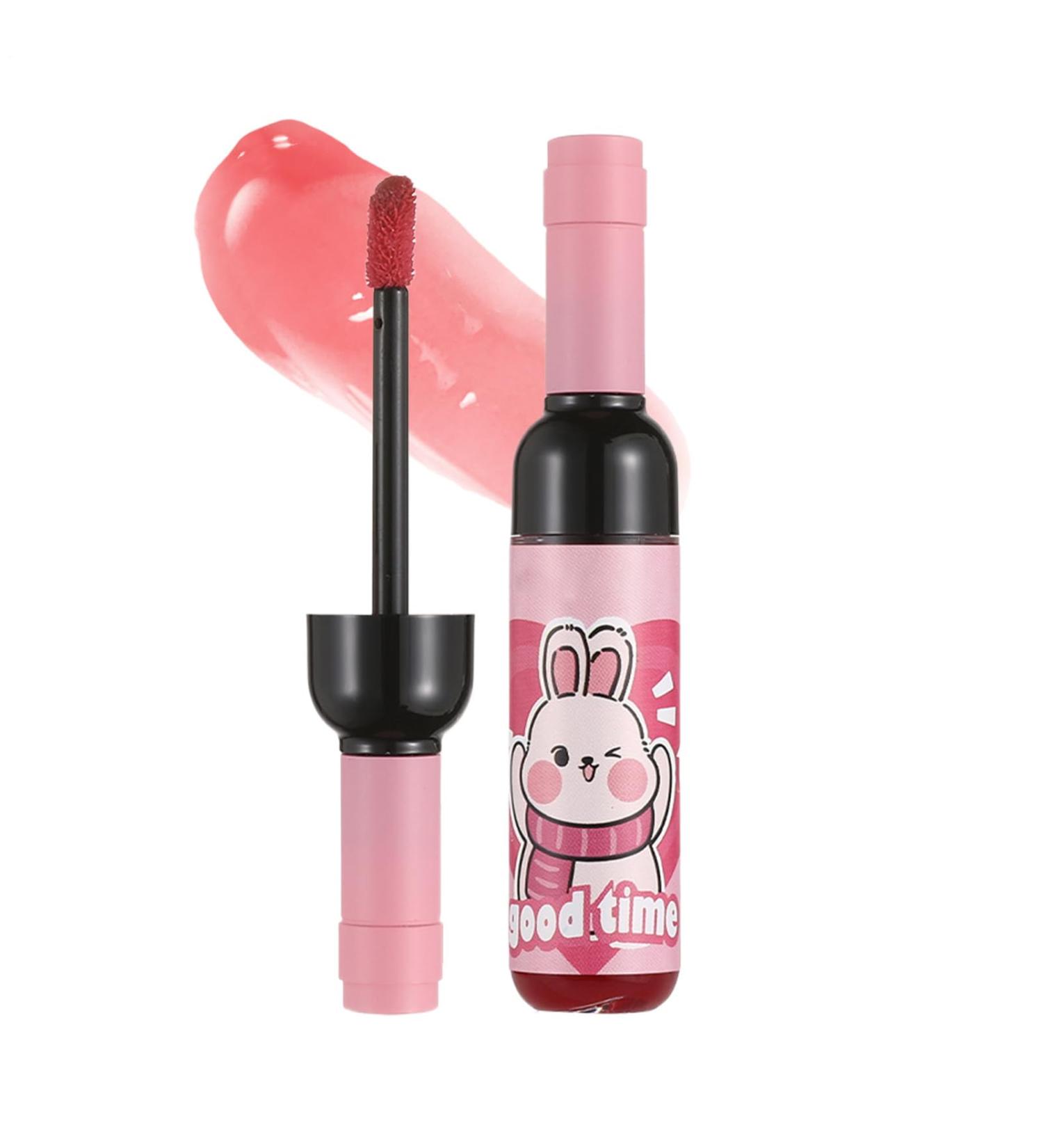  Dtaigou Lip coloring lipstick for women - Long-lasting lipstick - Wine Liquid Lip Gloss Matte Long-lasting beauty makeup finish for women and girls - Buy Online on GoSupps.com