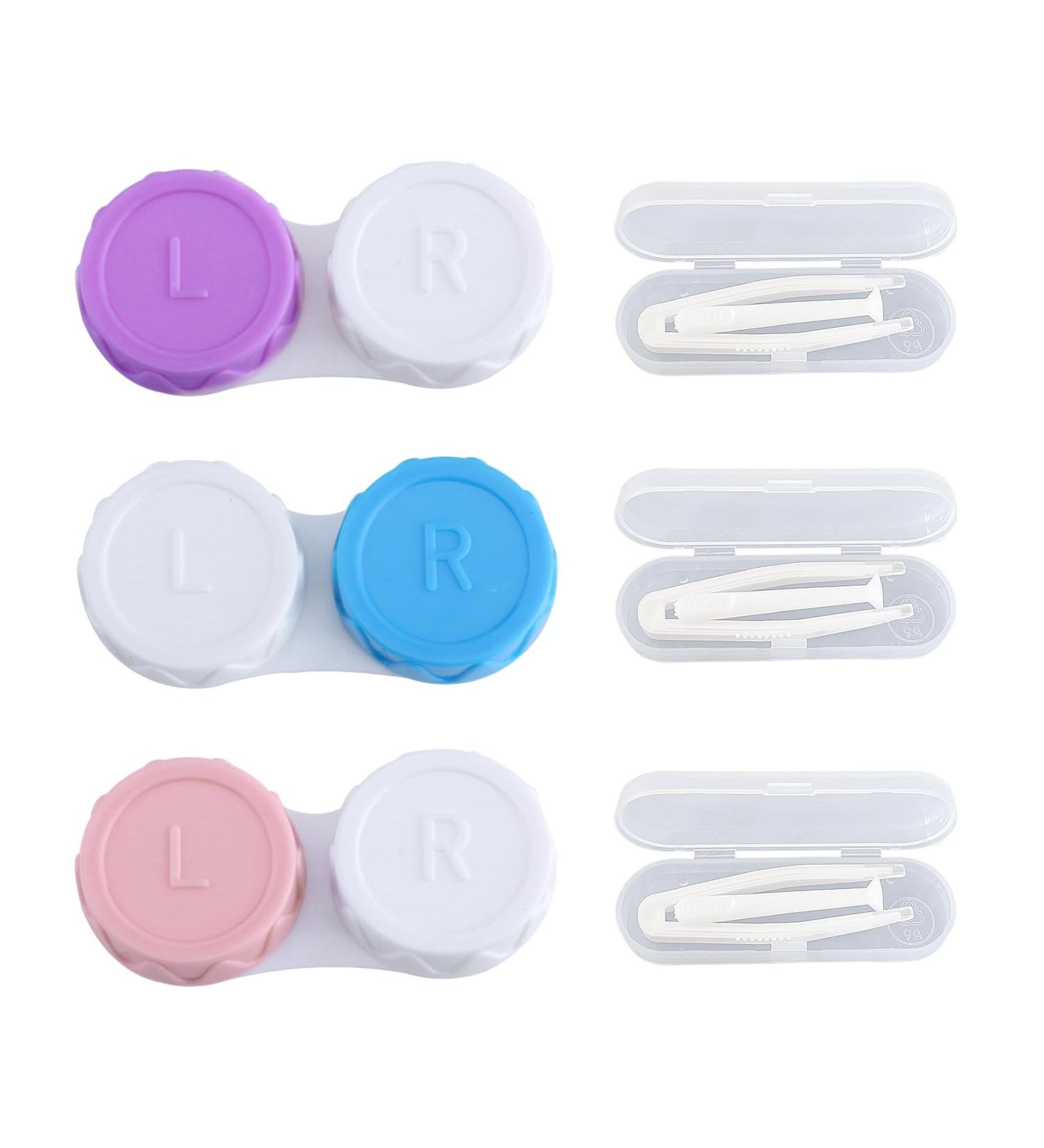 3-Part Contact Lens Applicator & Container | Safe Tool for Removing & Storing Contact Lenses - Buy Online on GoSupps.com