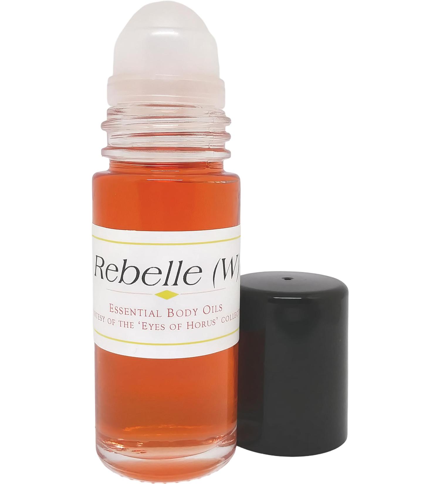 Rebelle - Type R For Women Scented Body Oil Fragrance Roll-On - Red - 1 oz. - ID#22614 1 Fl Oz (Pack of 1)