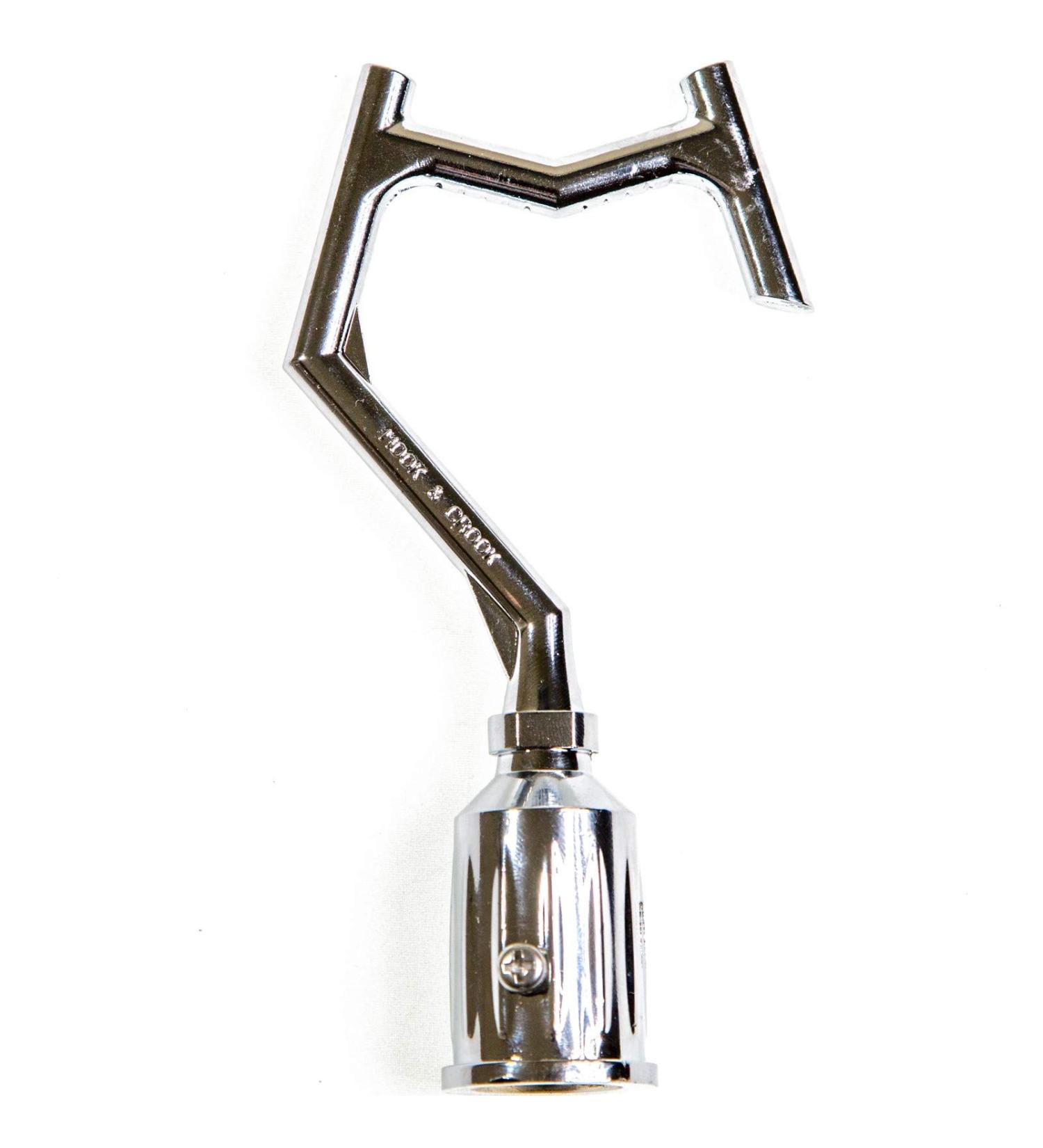 DocaPole Big-Reach Telescopic Pole Hook Attachment for Hanging Lights, Christmas Lights, Retrieval & Boat Hook (Pole NOT Included) - Buy Online on GoSupps.com