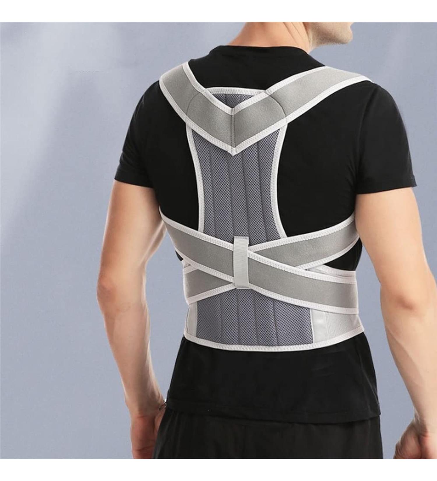Posture Corrector Brace Shoulder Slouching Corrective Back Support Braces&Support Belt for Men Women(XXL Code) - Buy Online on GoSupps.com