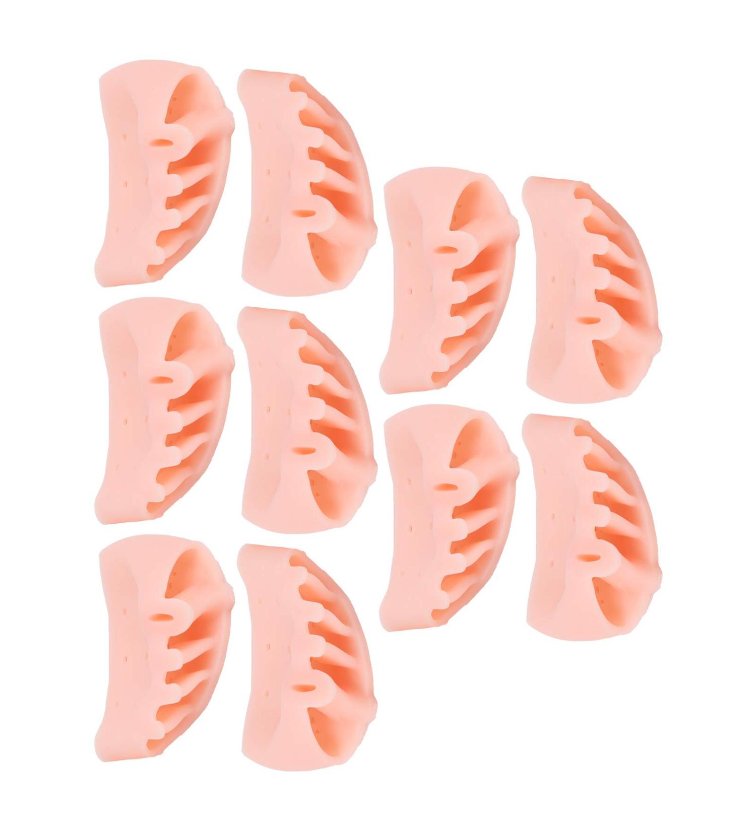 Oumefar Football Cushion - 5 Pairs of Toe Spreaders for Quick Pain Relief | Morton's Neuroma | Men s Skin Color - Buy Online on GoSupps.com