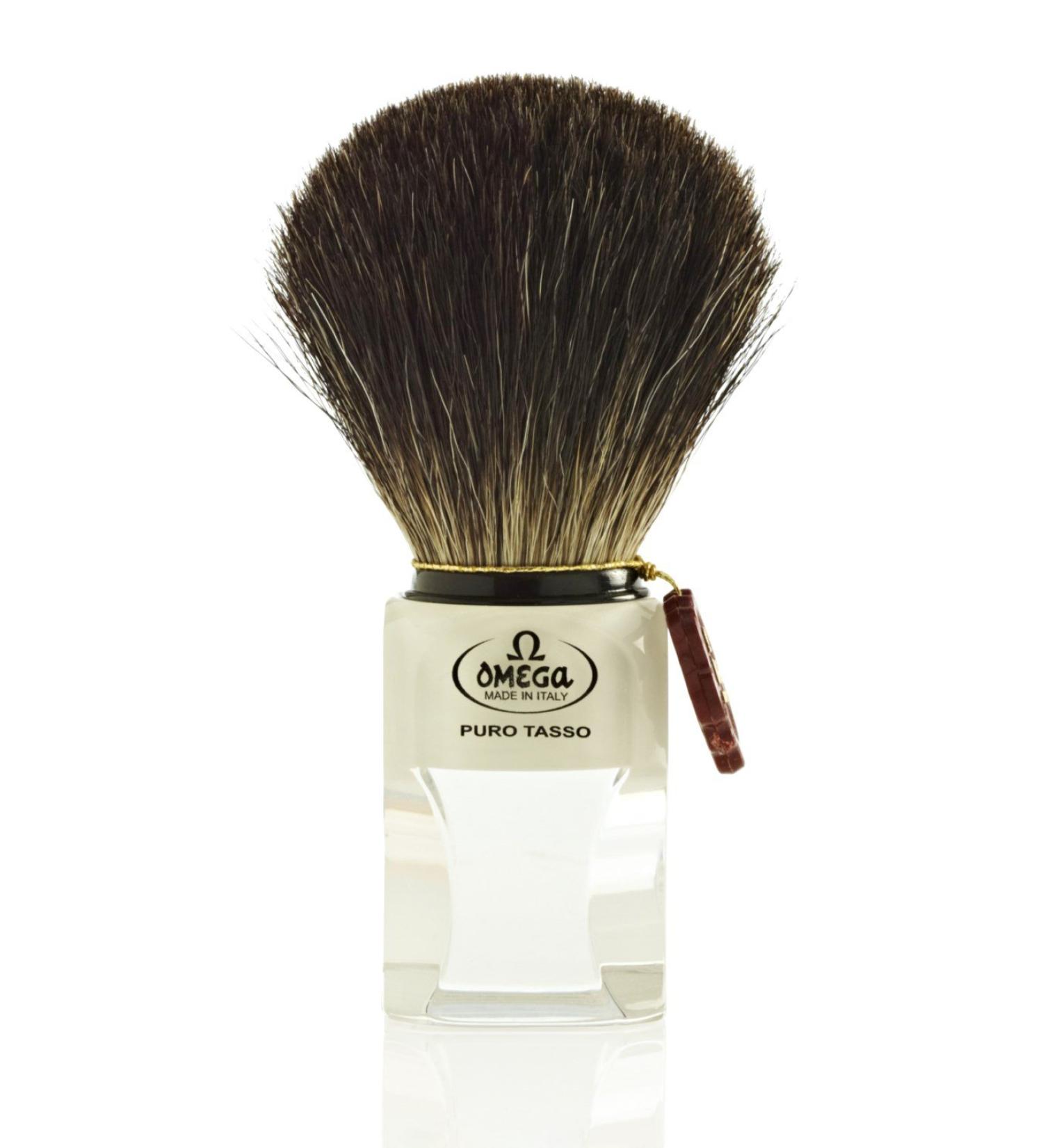 Omega 6189 Pure Badger Hair Shaving Brush