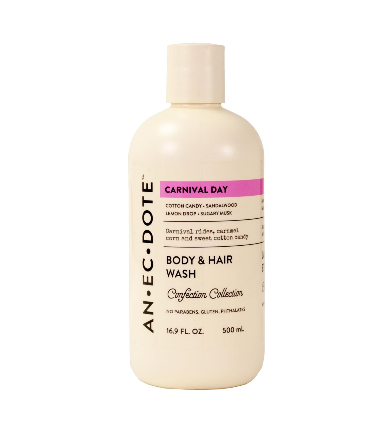 Anecdote Carnival Day Body and Hair Wash 16.9 FL OZ/500 mL 16.9 Fl Oz (Pack of 1) - Buy Online on GoSupps.com