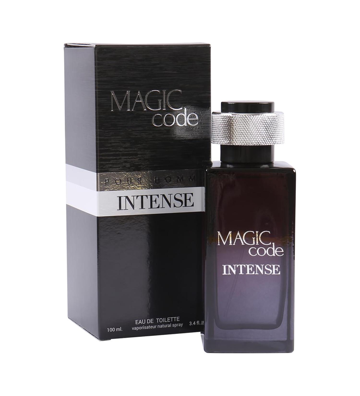 Magic Code Intense Spray Cologne - Eau De Toilette for Men - 3.4 fl.oz - Buy Online on GoSupps.com