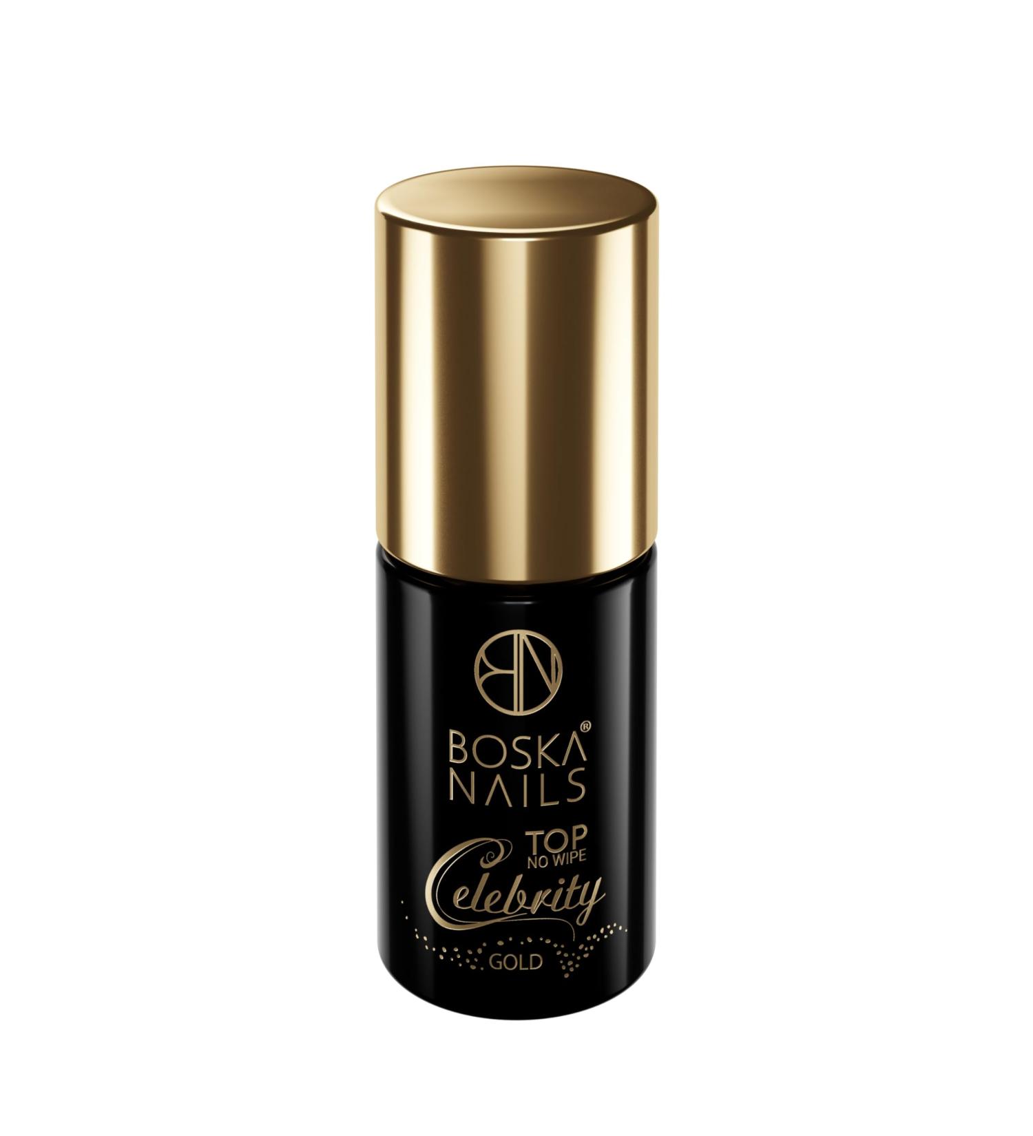 Top Divine Nails Celebrity Gold No Wipe 6 ml