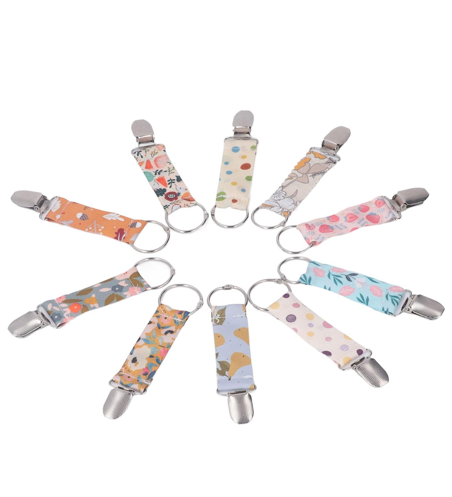 Stay Organized in Your Travels with These Colorful Pattern Hat Clips Multifunctional Hat Holder Clamp Perfect for Traveling Bags and Backpacks Set of 10 - Buy Online on GoSupps.com