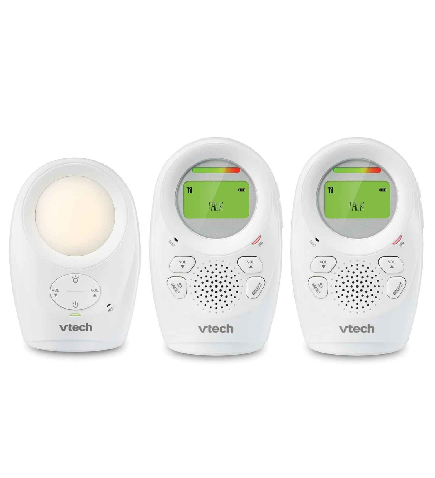 VTech DM1211-2 DM1211 Digital Audio Baby Monitor with Enhanced Range (2 Parent Units) - Buy Online on GoSupps.com